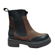 David Tyler Women's LOU 044 Boot in Black/Brown