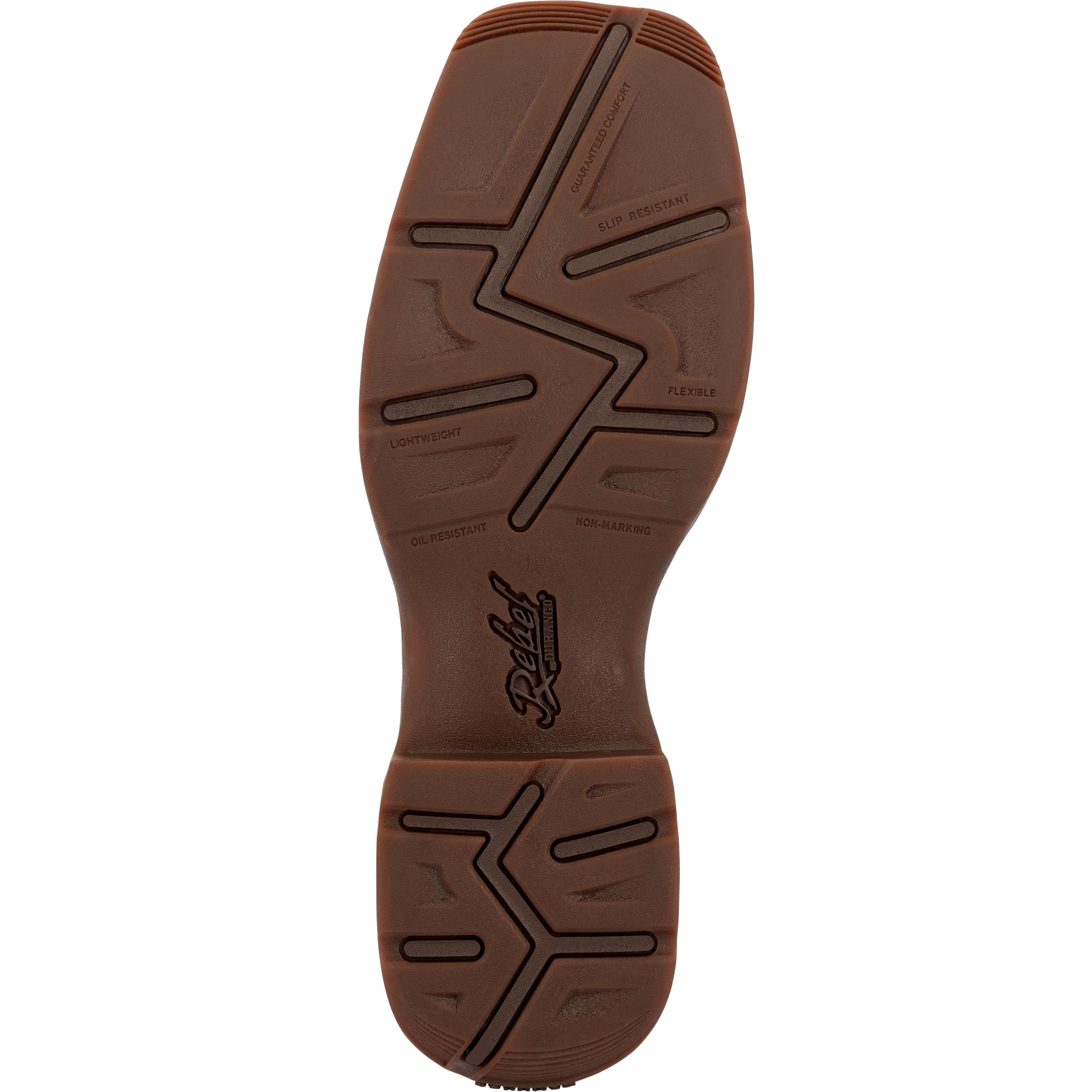 Durango Men's Rebel  12"  Western Boot In Brown EE