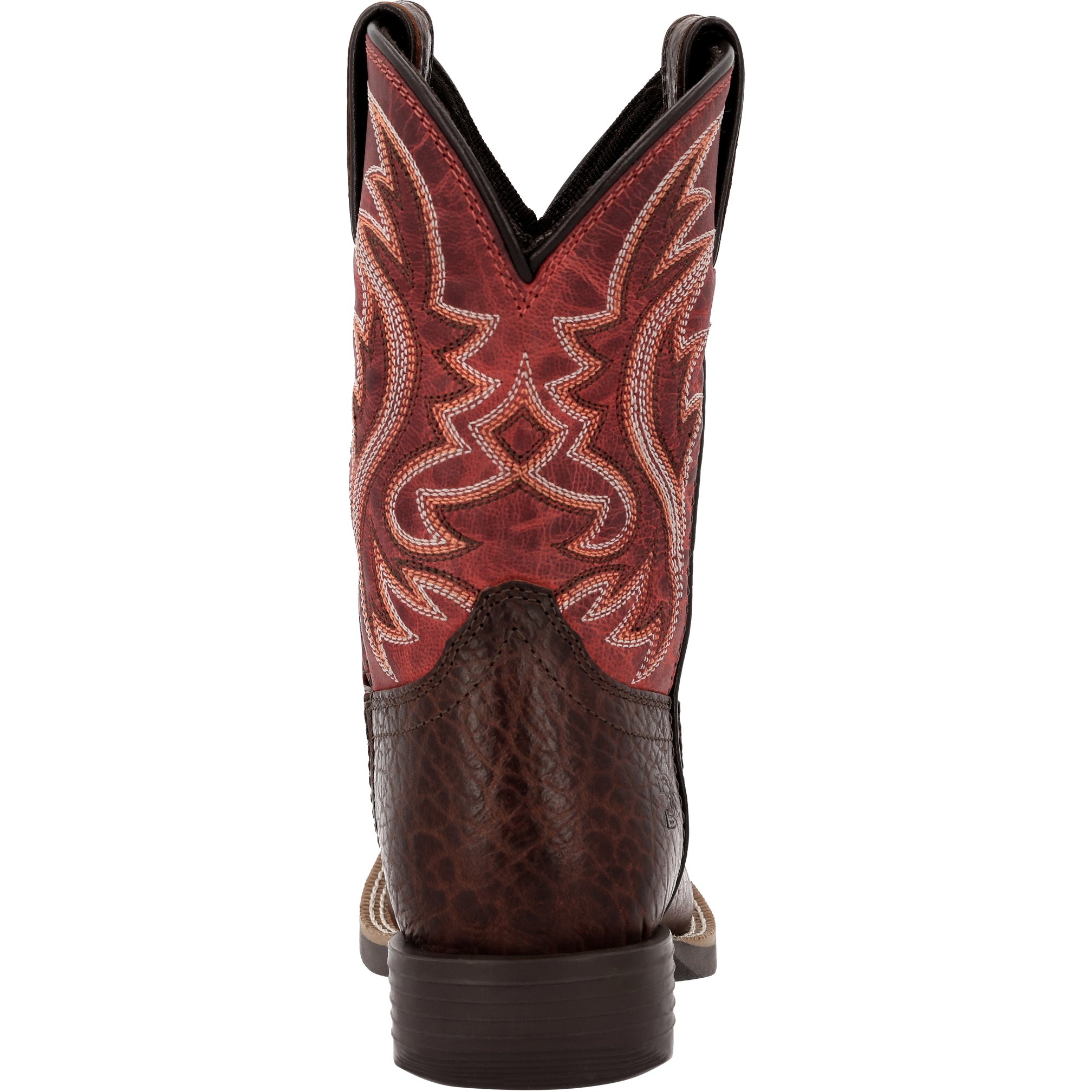 Durango Kids' Shyloh Little Kid 8" Square Toe In Mahogany/Dynamite M