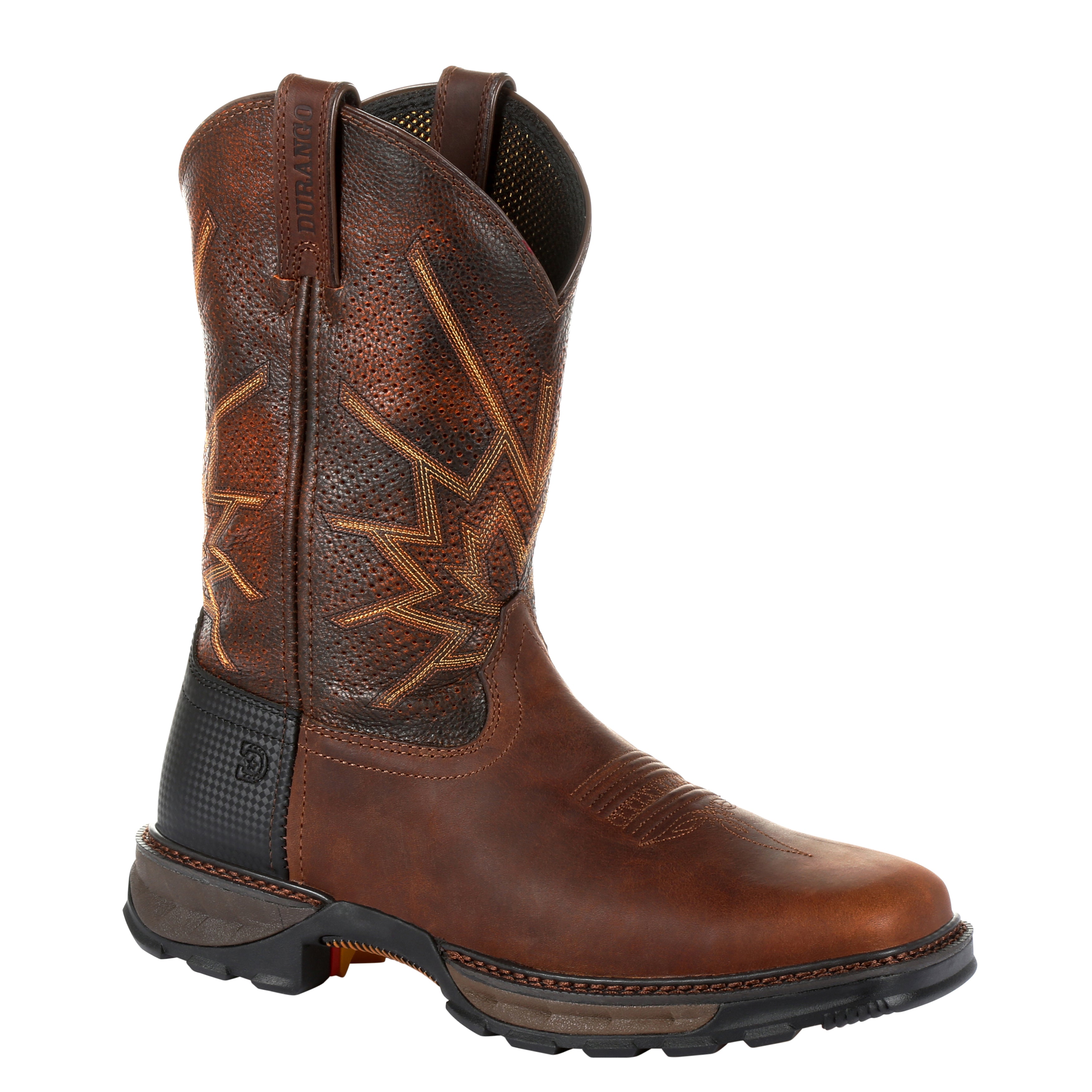 Durango Men's Maverick Xp  11"  Ventilated Work Boot In Tobacco W