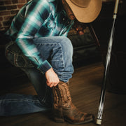 Durango Men's Rebel Frontier  12"  Western Boot In Distressed W