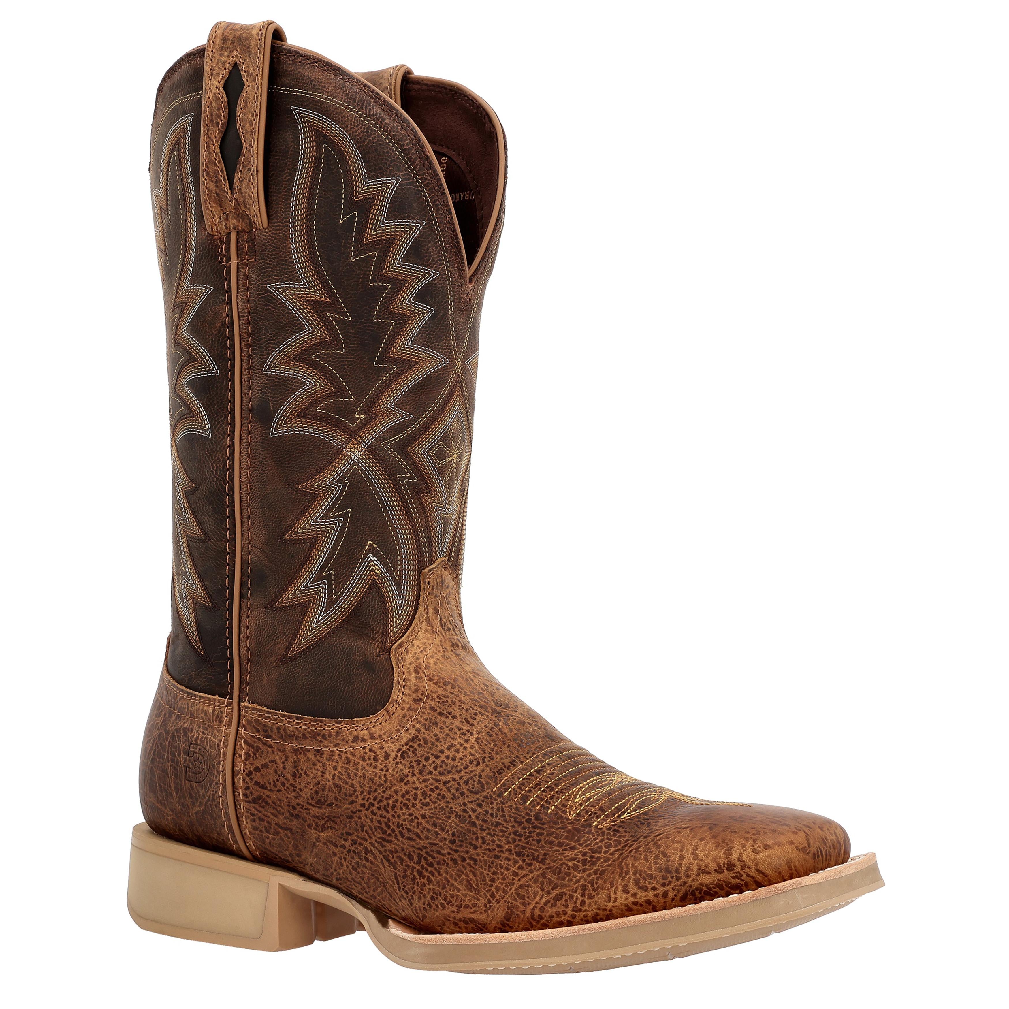 Bottes western Durango Rebel Pro Lite S 12 pouces pour homme, marron, taille M