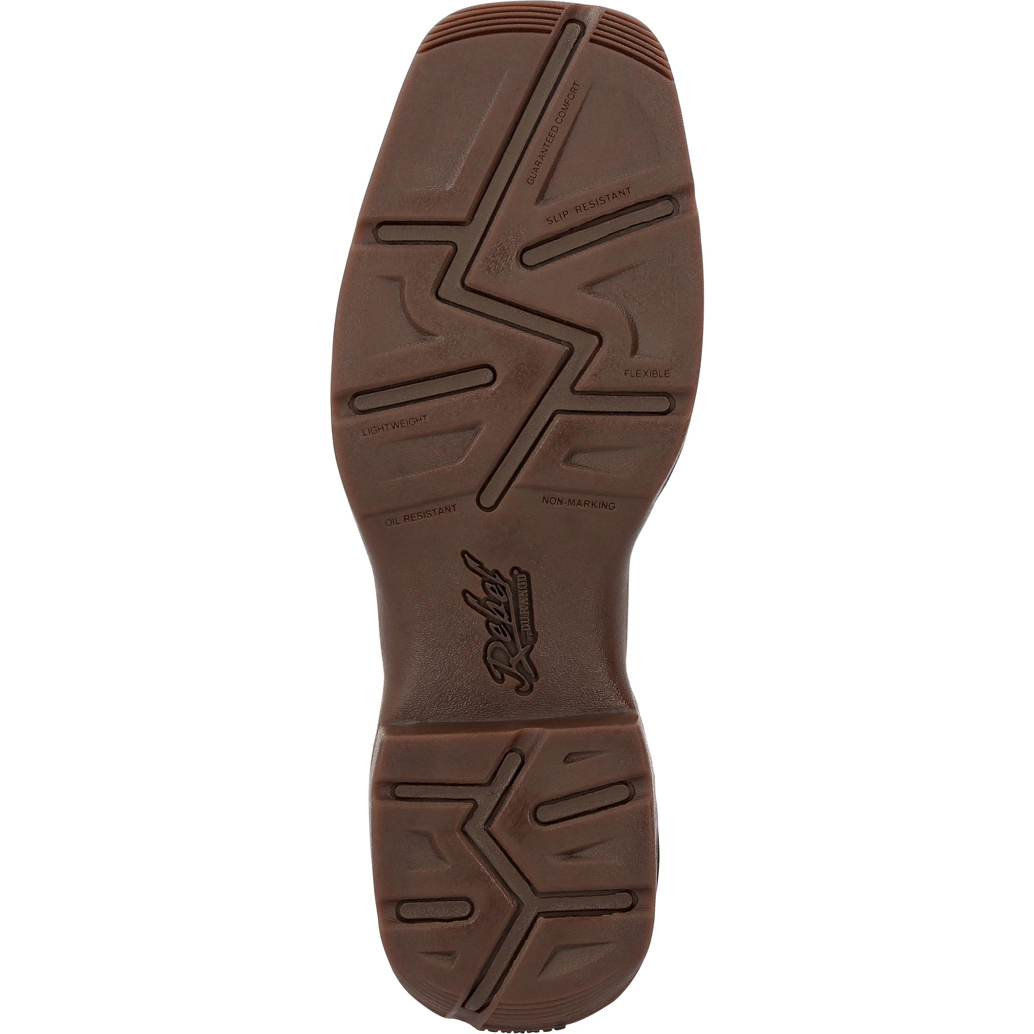 Durango Men's Rebel  12"  Waterproof Western Boot In Russet W