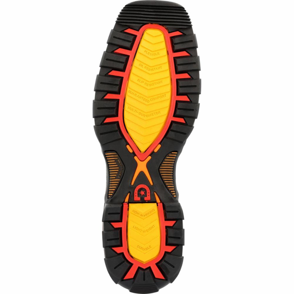 Bottes de travail Durango Maverick XP S 11 pouces pour homme, noires, taille M