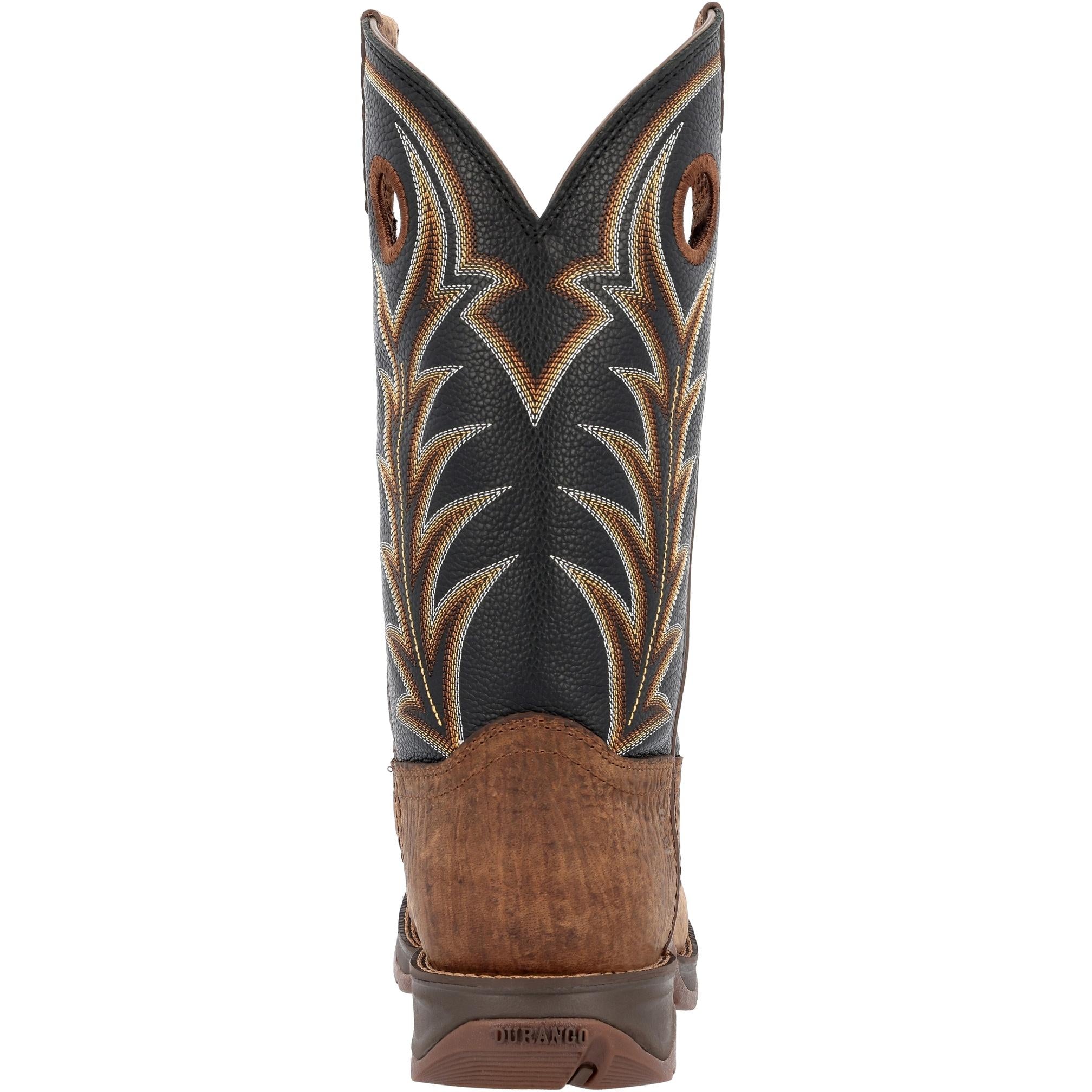 Bottes western Durango Rebel S 12 pouces pour homme, marron Rebel, taille W