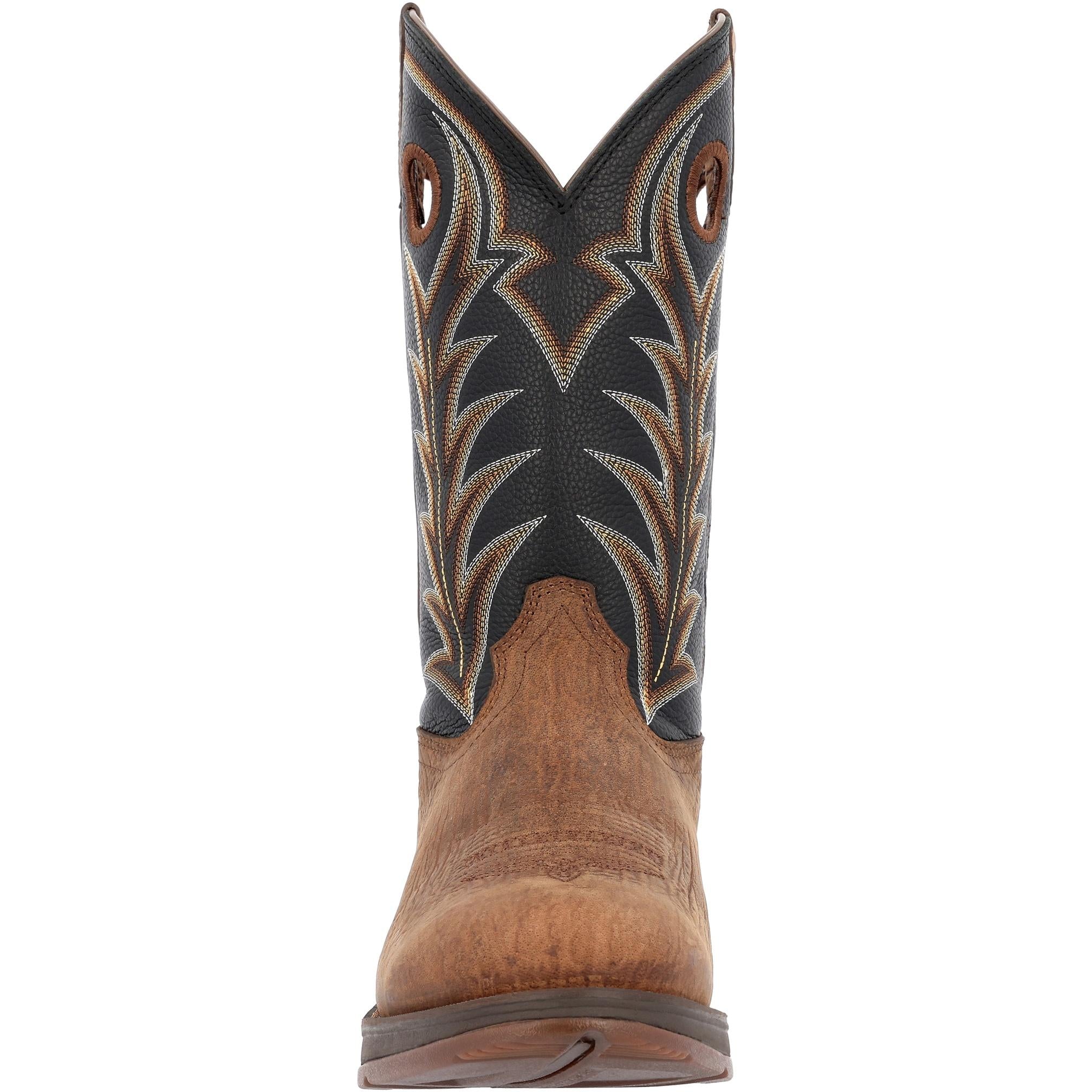 Bottes western Durango Rebel S 12 pouces pour homme, marron Rebel, taille M
