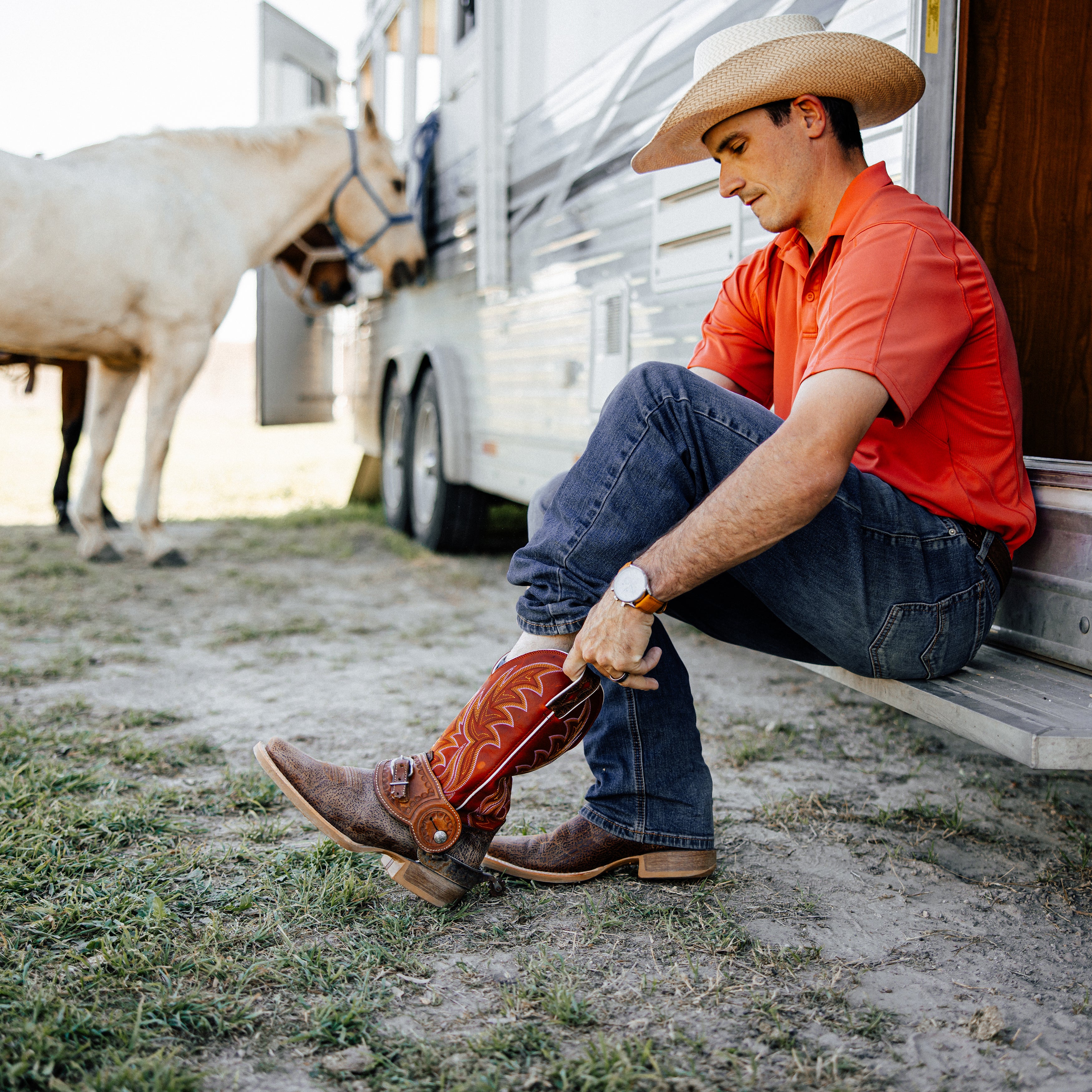 Durango Men's Rebel Pro  12"  Western Boot In Cognac W