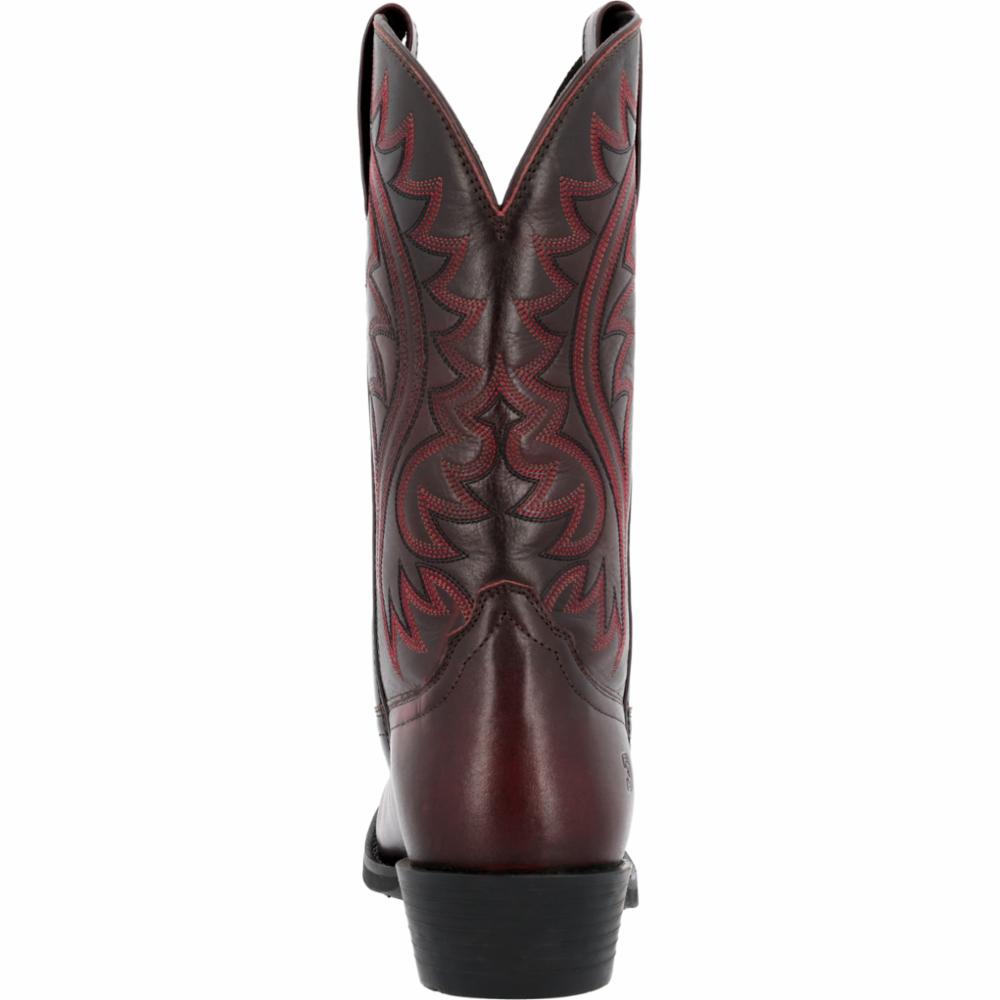 Bottes western Durango Shyloh S 12 pouces pour homme, couleur bordeaux M