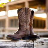 Durango Men's Shyloh S 12 In Western Boot Shyloh Brown W