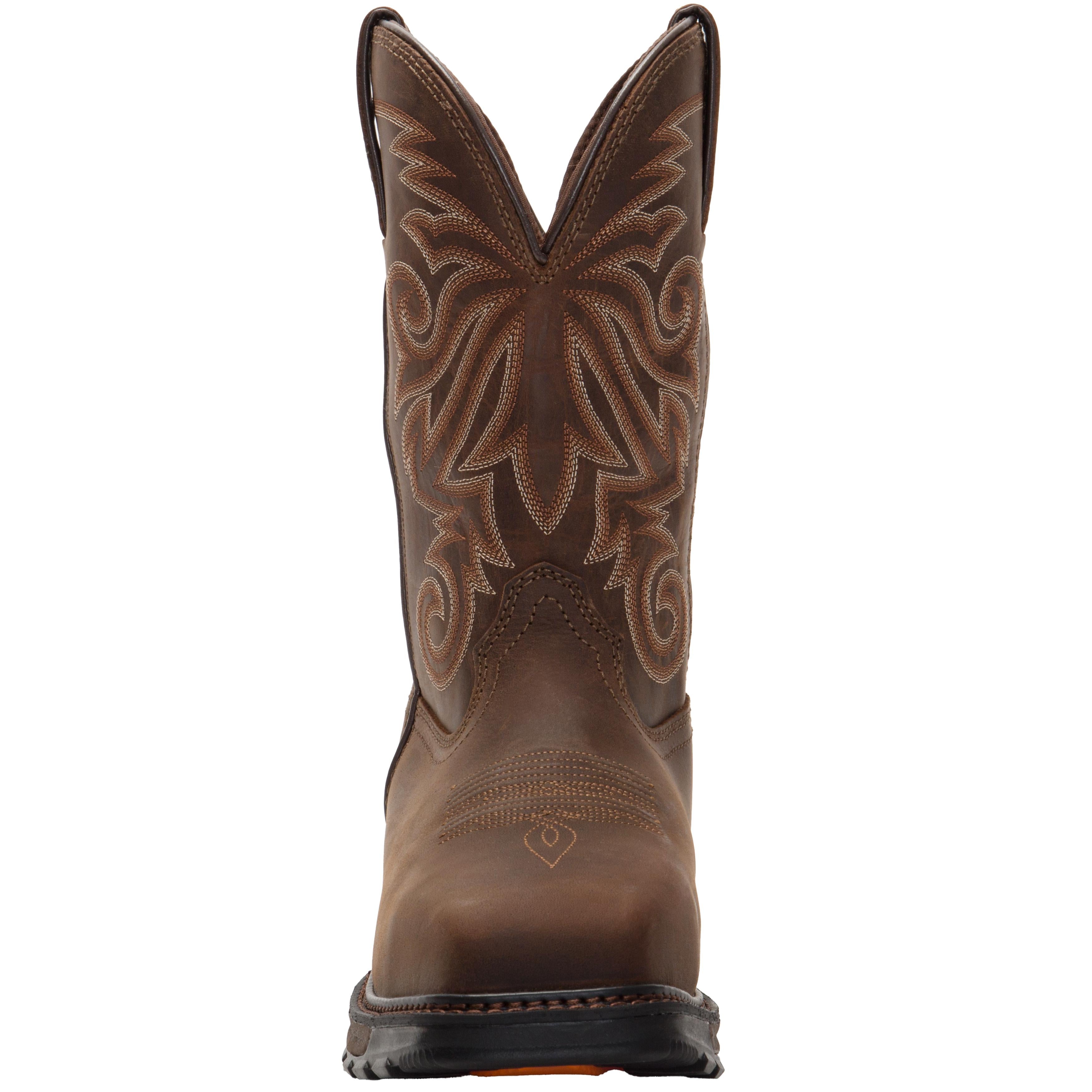 Chaussures de sécurité Durango Maverick XP CSA S 11 pouces pour homme, imperméables, à embout en acier, marron, taille M