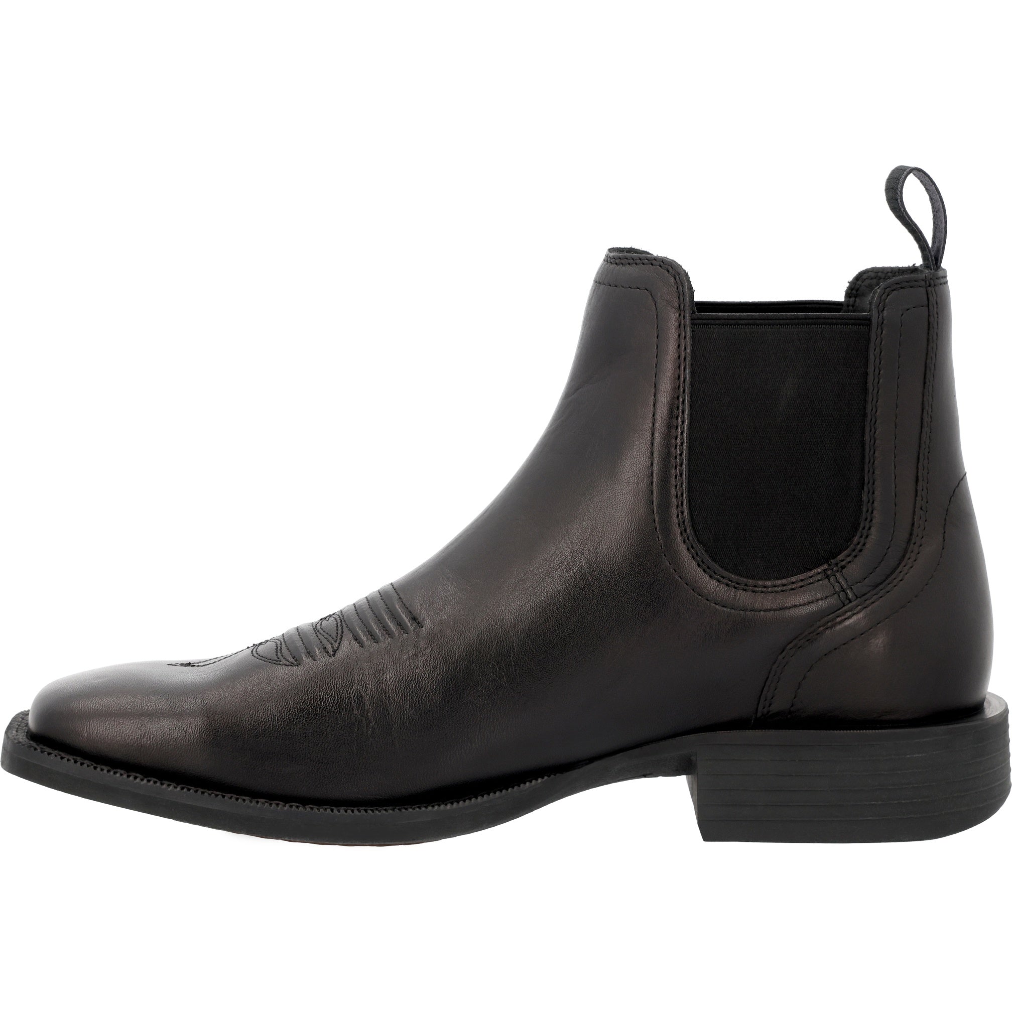 Durango Men's Shyloh 6"  Square Toe Chelsea In Black W