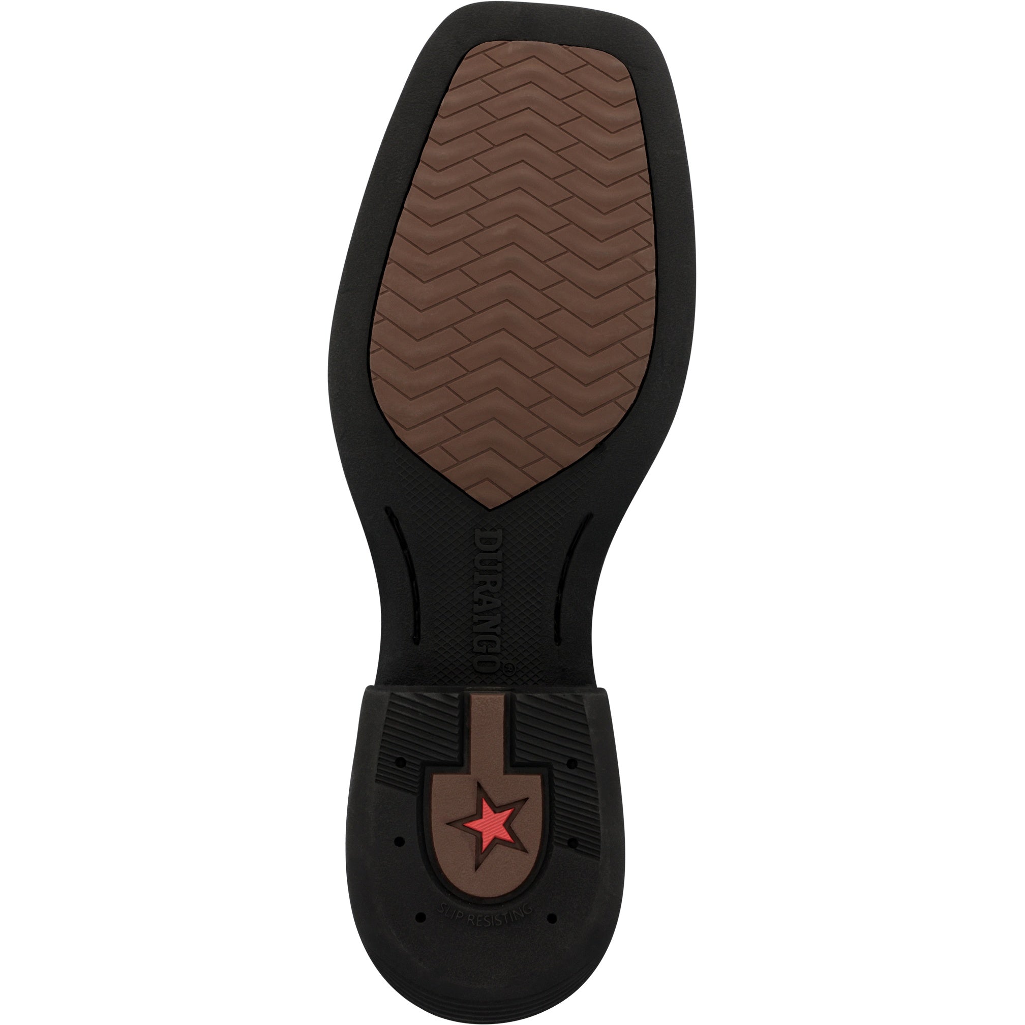 Durango Men's Shyloh 6"  Square Toe Chelsea In Black W