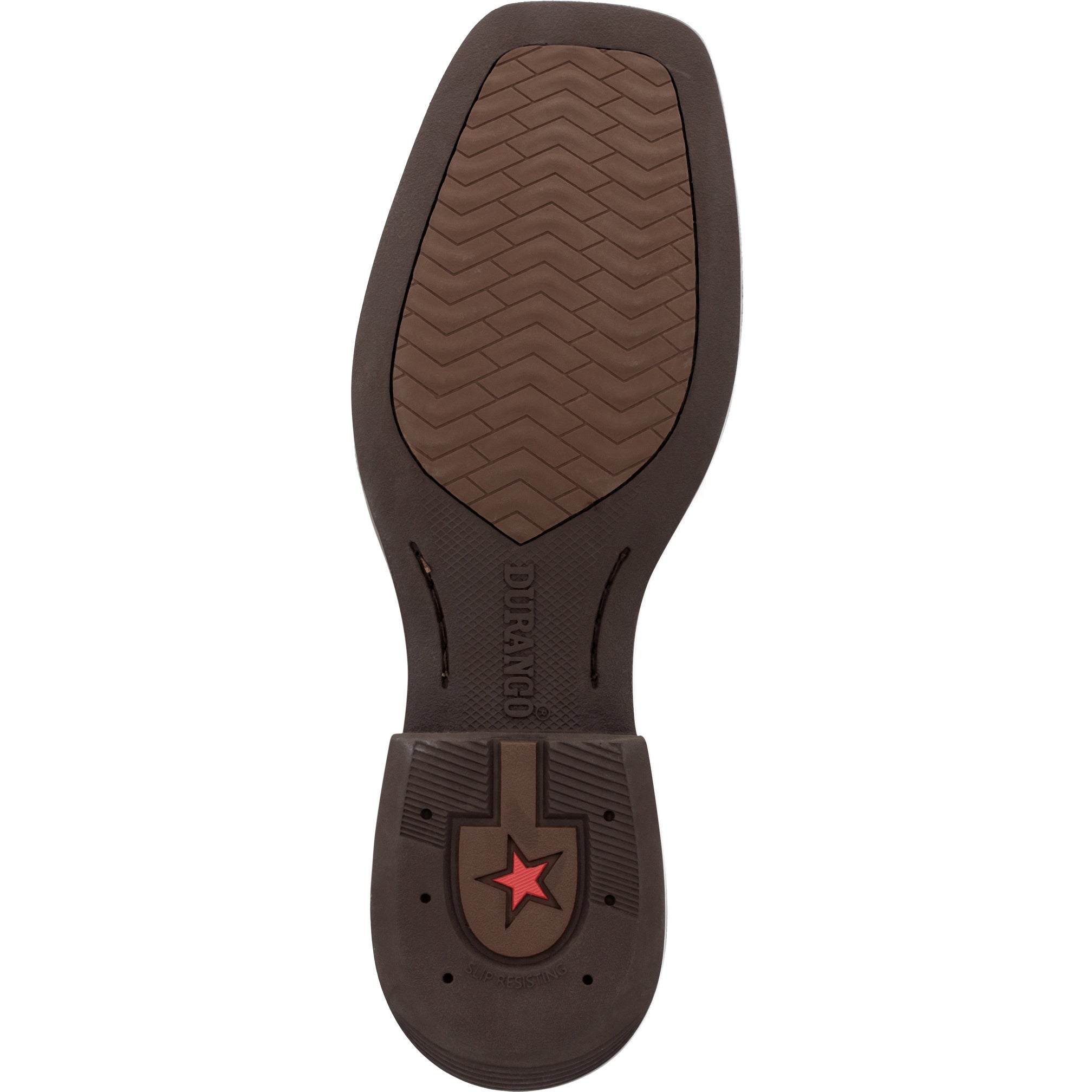 Durango Men's Shyloh 6"  Square Toe Chelsea In Brown W