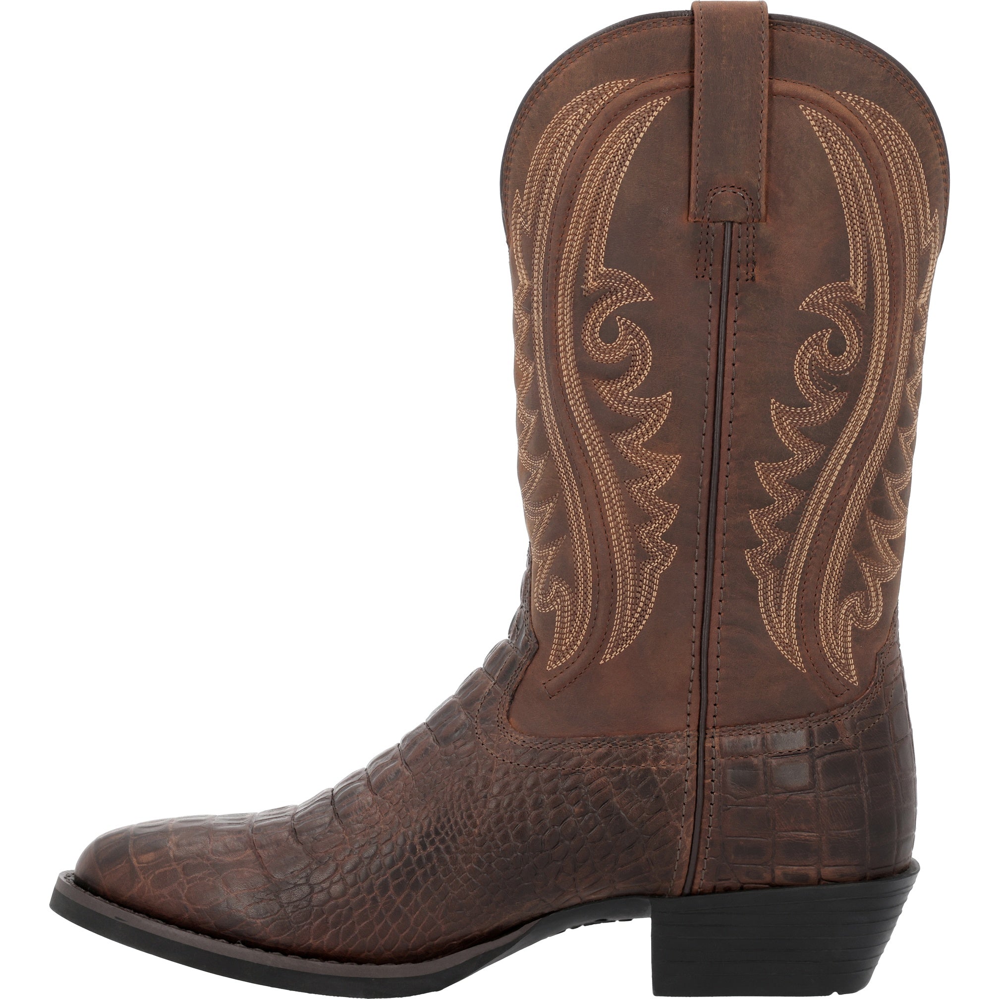 Durango Men's Shyloh 12" R Toe In Brown/Croco M