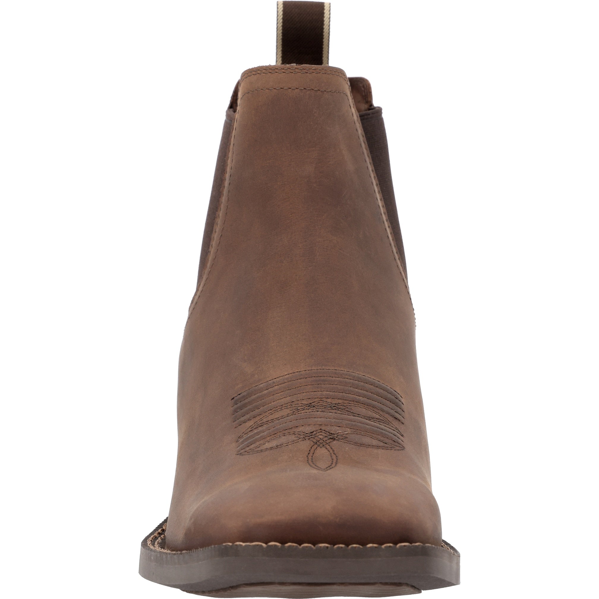 Durango Men's Shyloh 6"  Square Toe Chelsea In Brown M