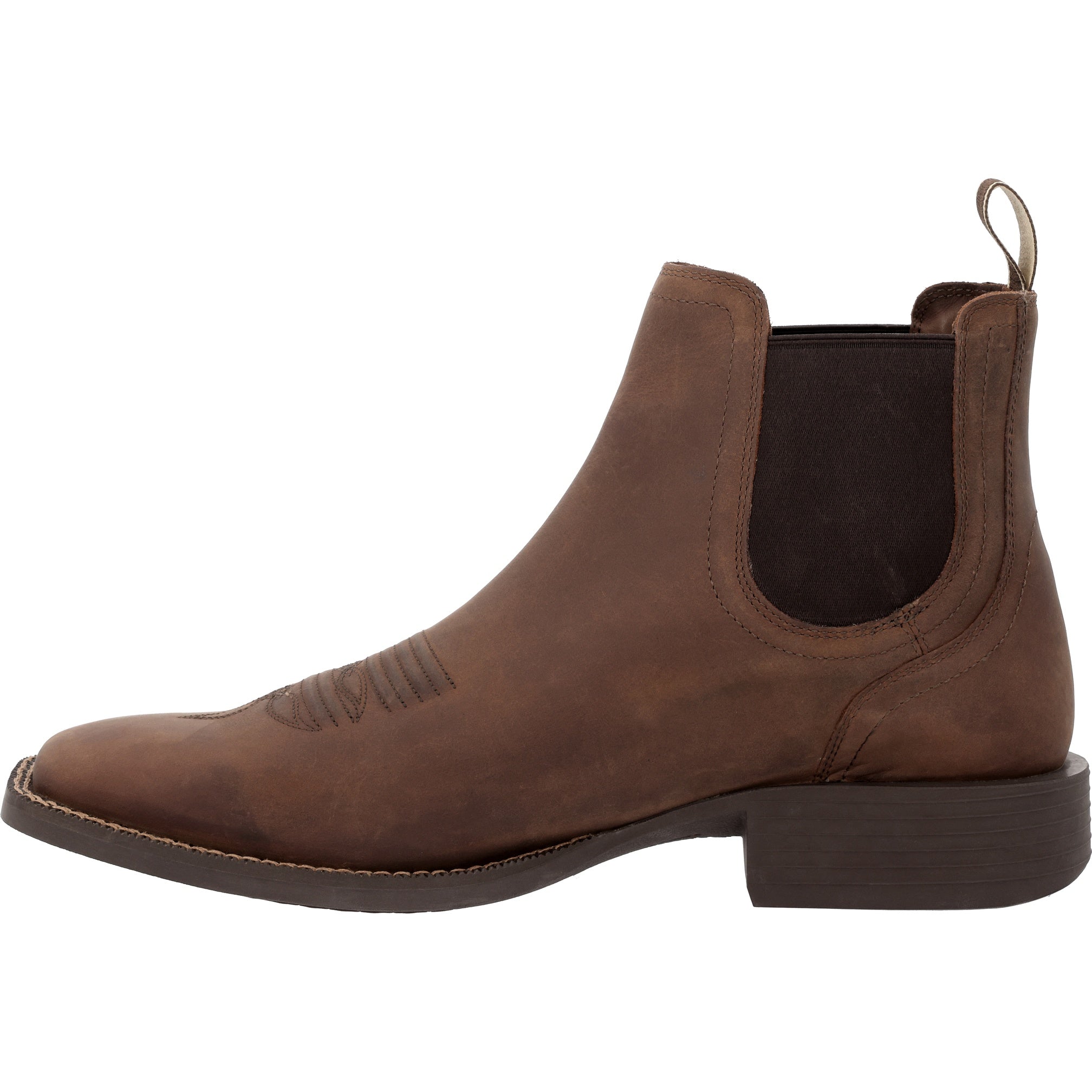 Durango Men's Shyloh 6"  Square Toe Chelsea In Brown W
