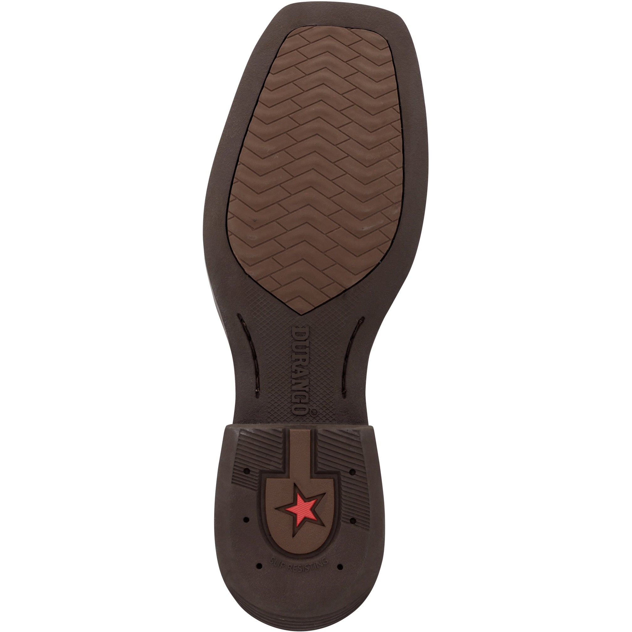 Durango Men's Shyloh 6"  Square Toe Chelsea In Brown W