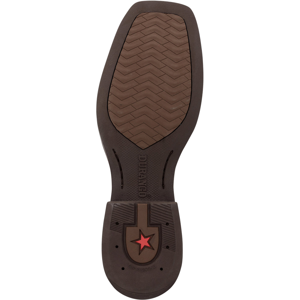Durango Men's Shyloh 6"  Square Toe Chelsea In Brown M