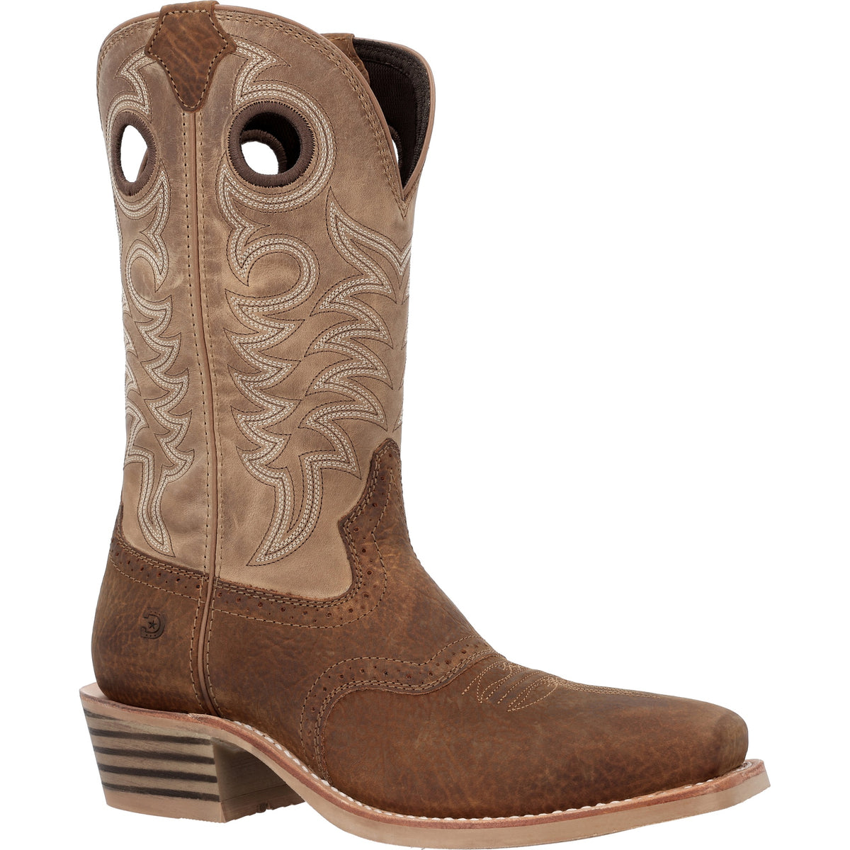 Durango Men's Rebel Pro  12" Square Toe Western Boot - 2" Riding Heel In Brown W