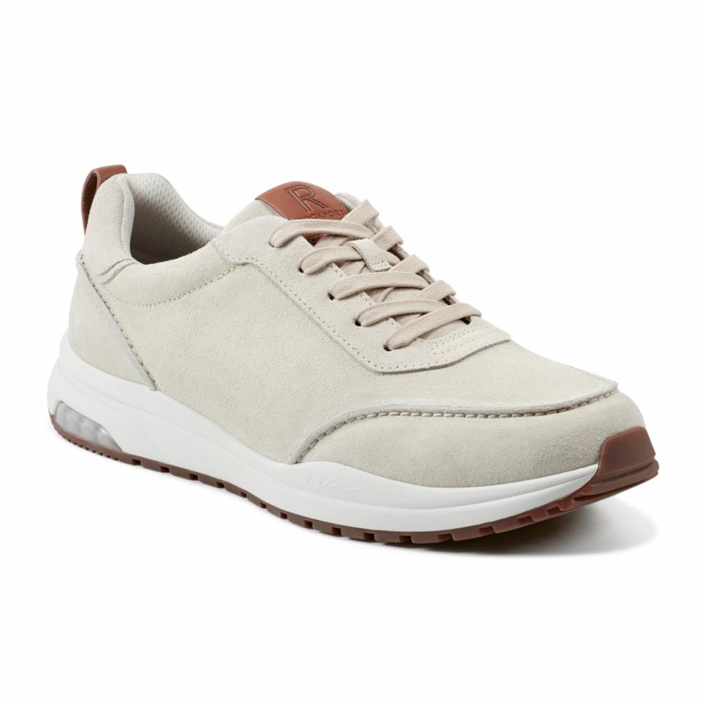 Chaussures à lacets blanches Rockport pour hommes