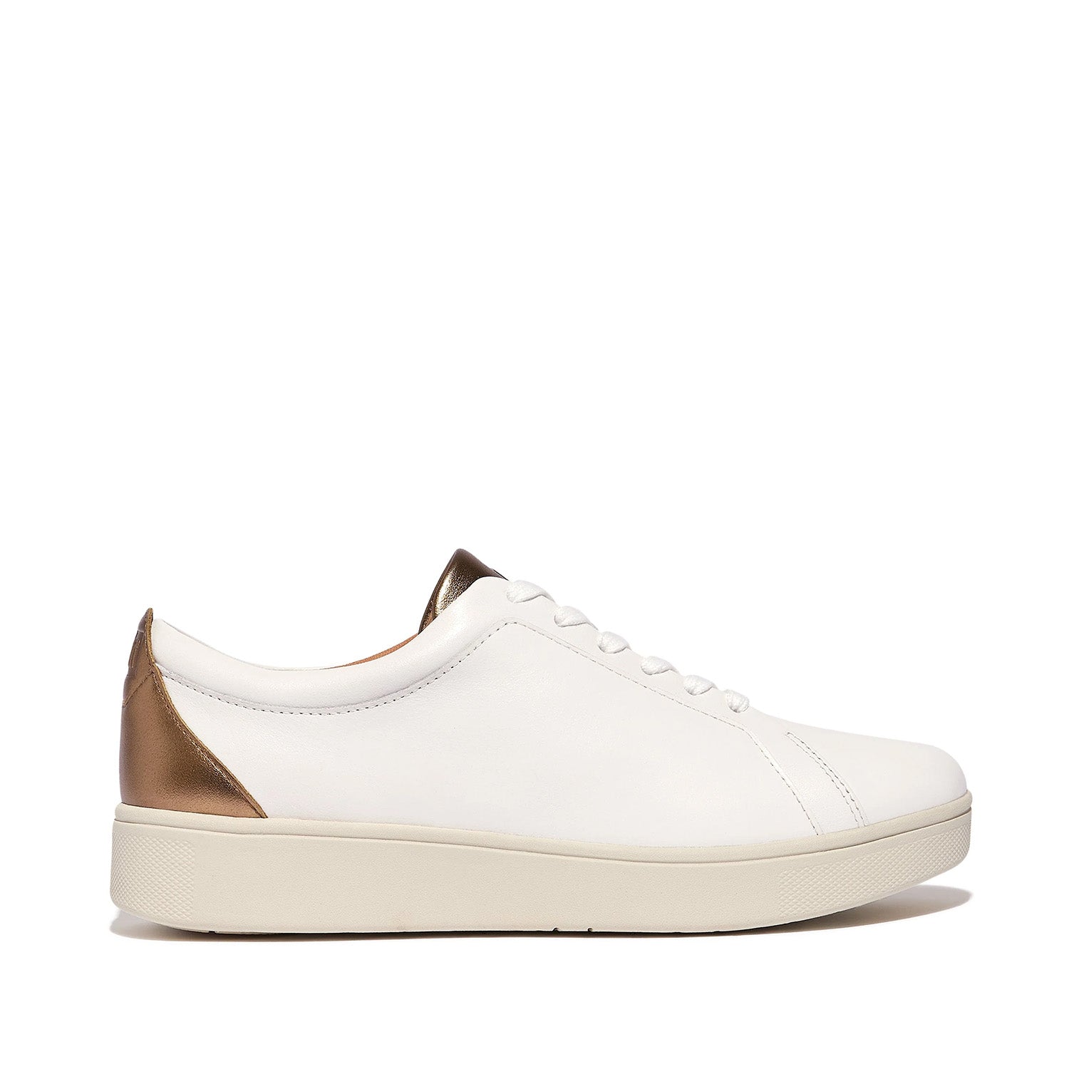 Fitflop Women's Rally in Urban White/Bronze