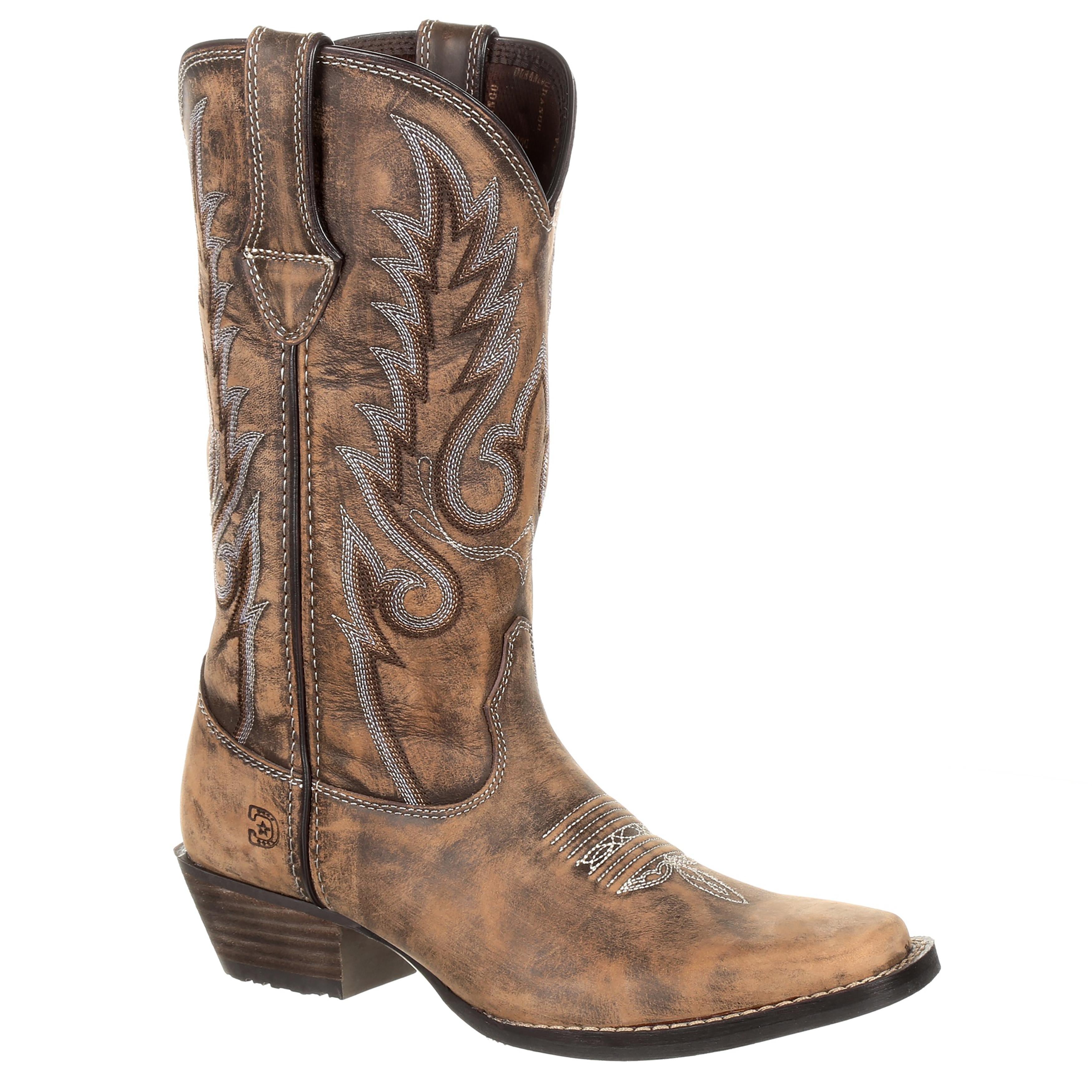 Bottes western Durango Dream Catcher pour femmes, taille S 12, marron, taille M