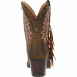 Durango Women's Crush S 8 In Bootie Western Boot Crush Brown M