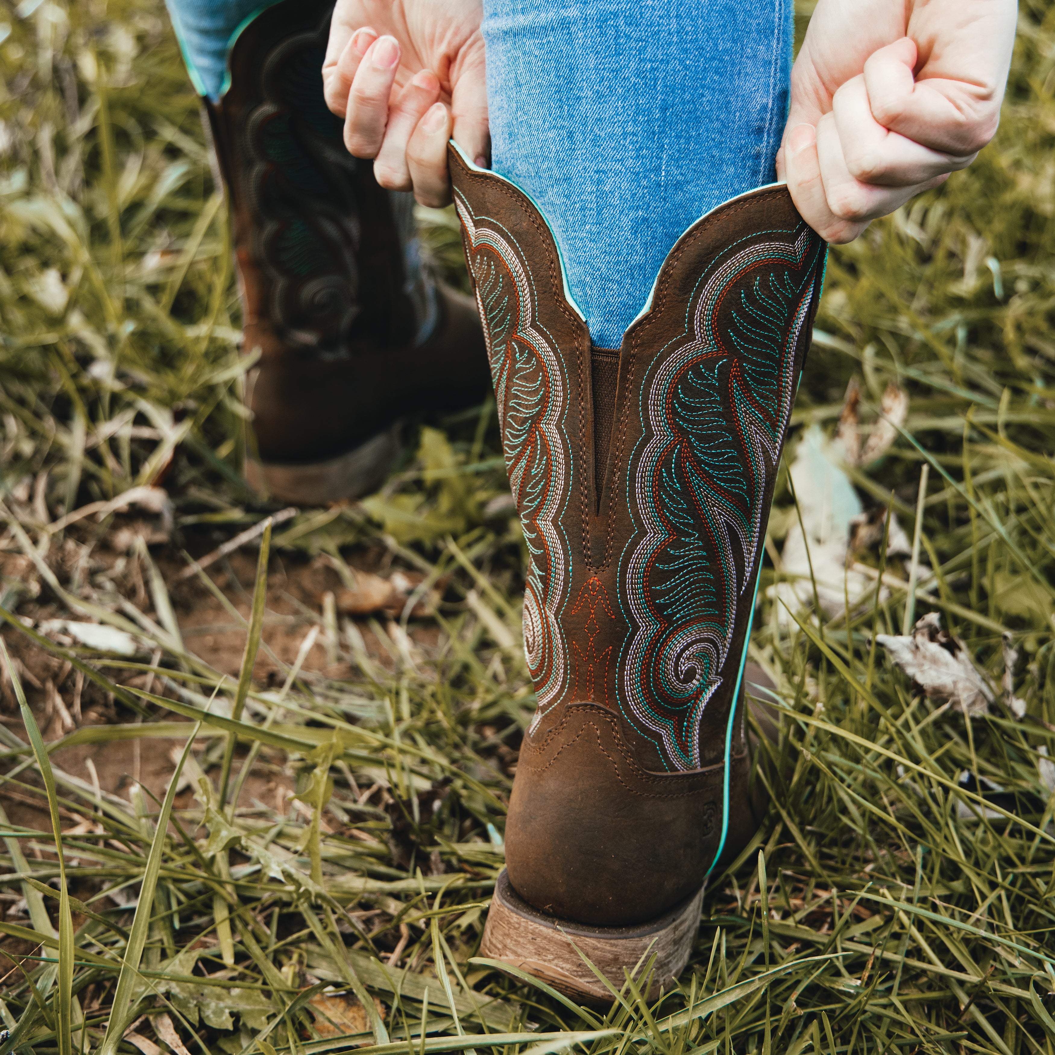 Durango Women's Lady Rebel Pro  12"  Western Boot In Juniper M