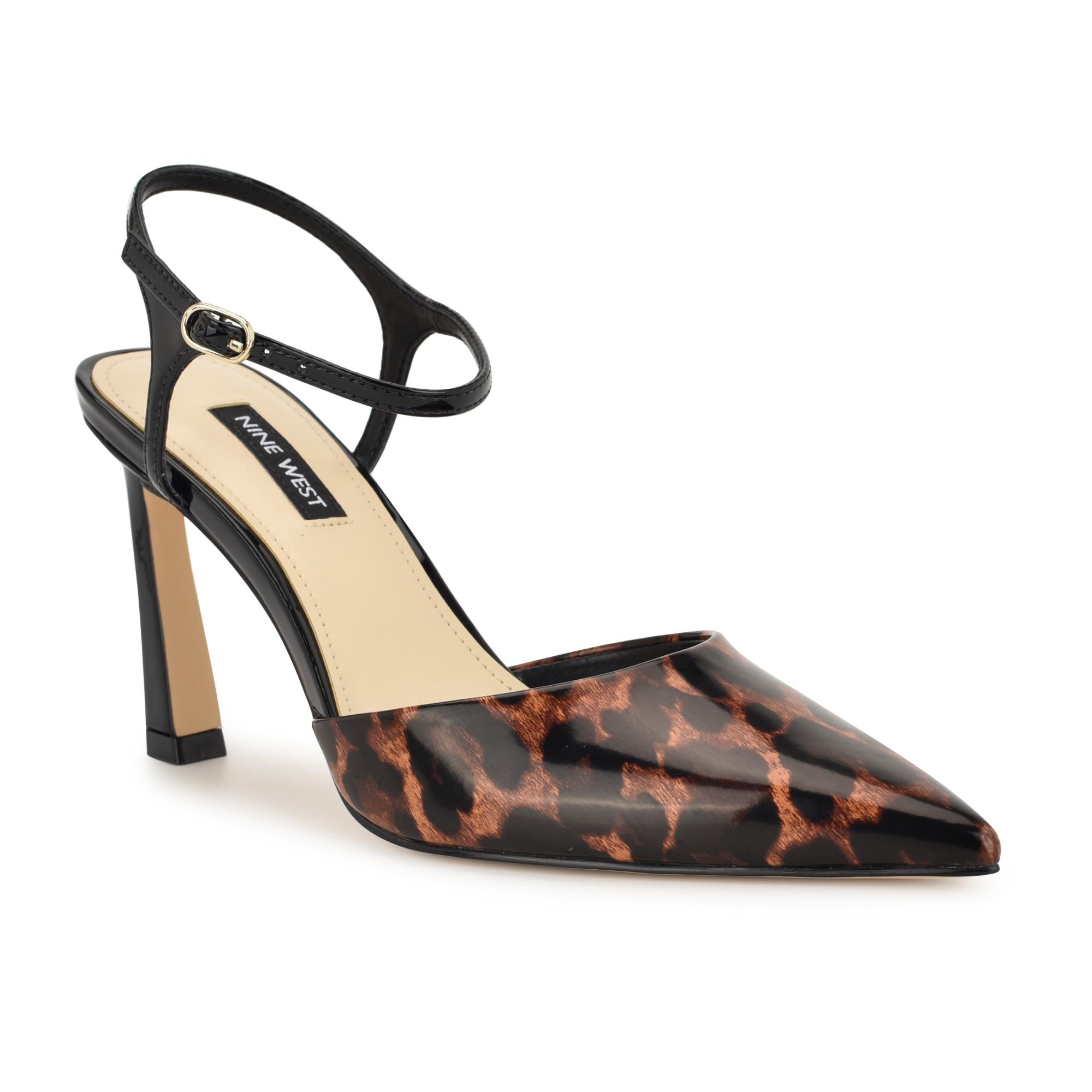 Robe Nine West pour femme, imprimé animal, taille M