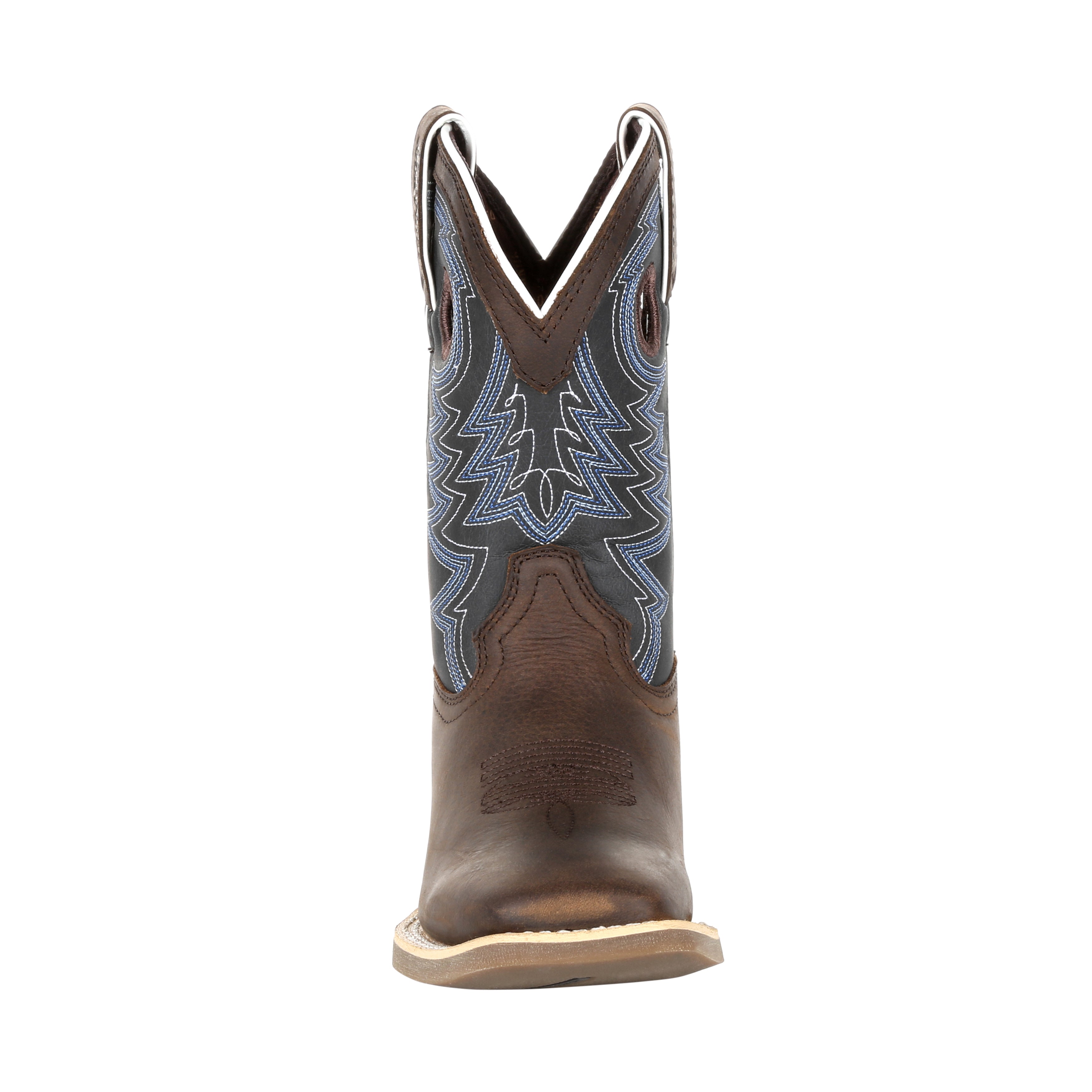 Durango Kids' Lil' Rebel Pro Big Kid 8"  Western Boot In Brown M