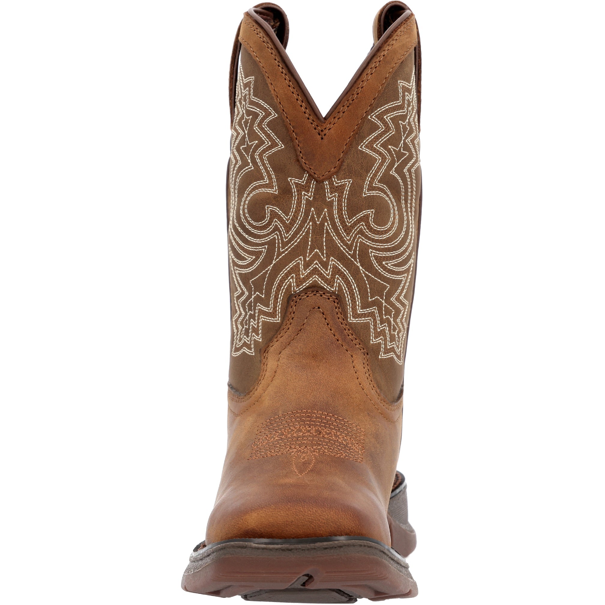 Durango Kids' Lil' Rebel Big Kid 8"  Western Boot In Sable M