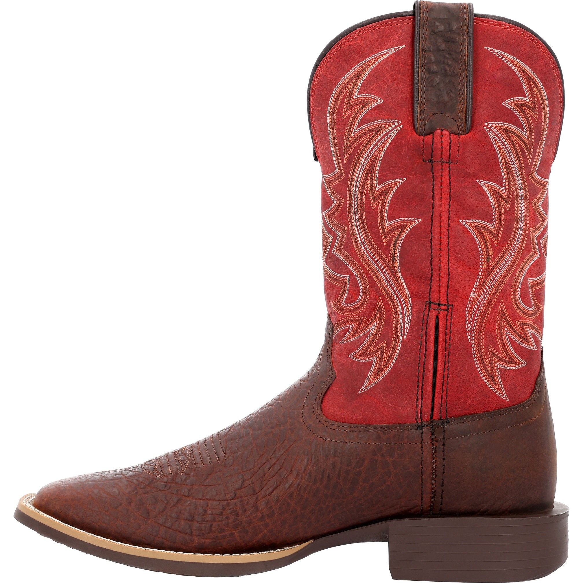 Durango Men's Shyloh  11"  Western Boot In Mahogany/Dynamite W