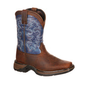 Durango Kids' Lil Rebel Pro Big Kid 8"  Western Boot In Dark Brown M
