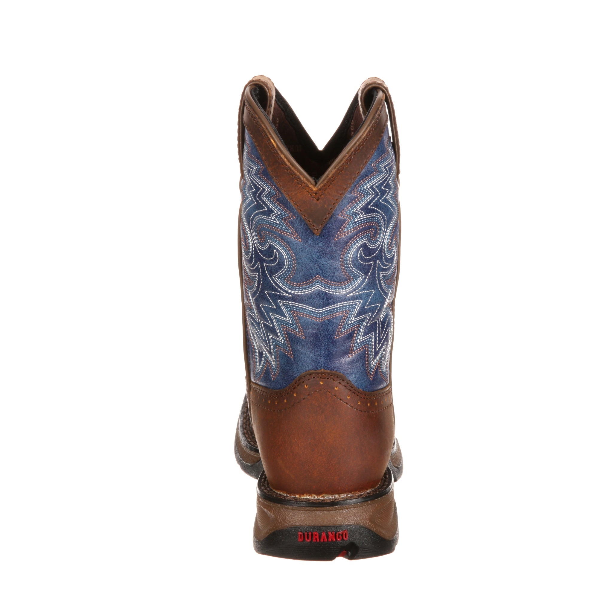 Durango Kids' Lil Rebel Pro Big Kid 8"  Western Boot In Dark Brown M