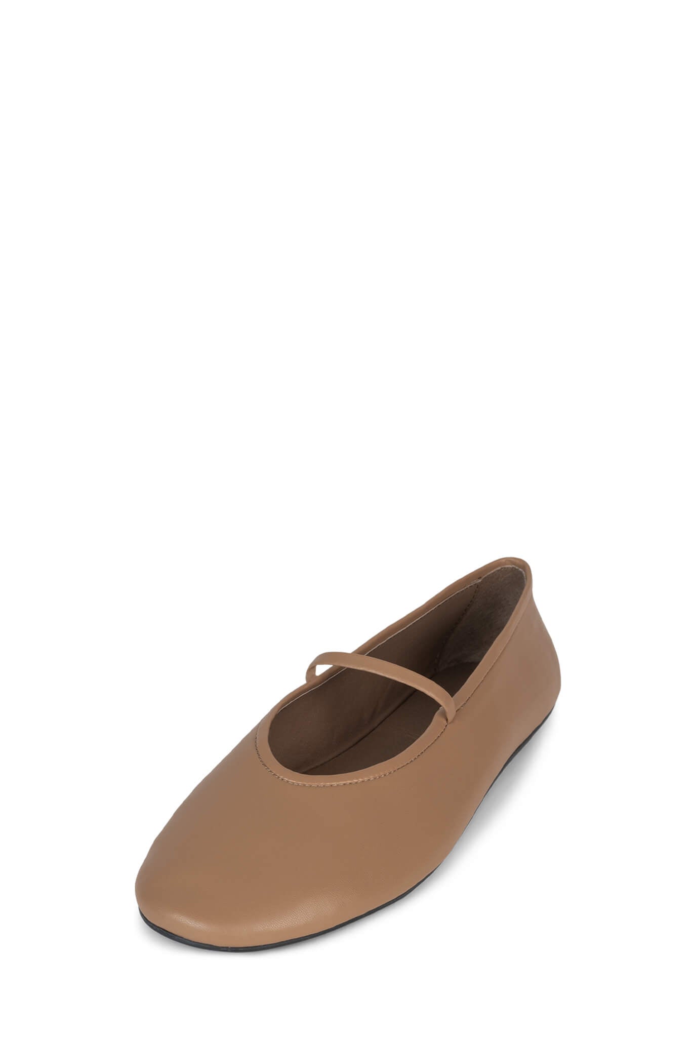 Jeffrey Campbell Women's Dancerina In Dark Beigeblack M