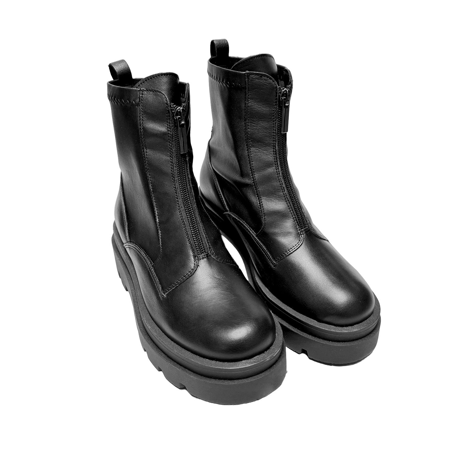 Bottes David Tyler E132 pour femmes, noires