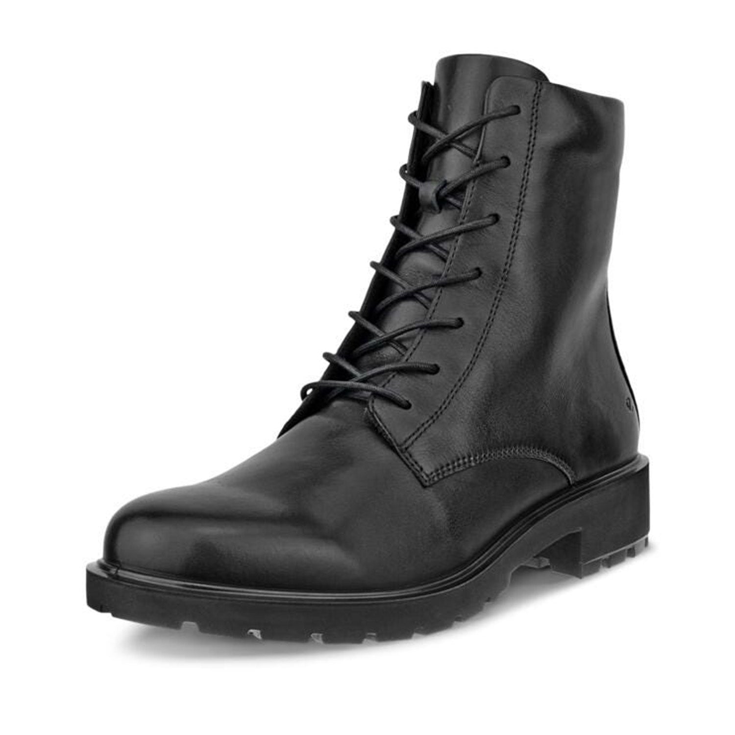 Bottes à lacets Ecco Metro Vienna pour femme, modèle 231303, couleur noire