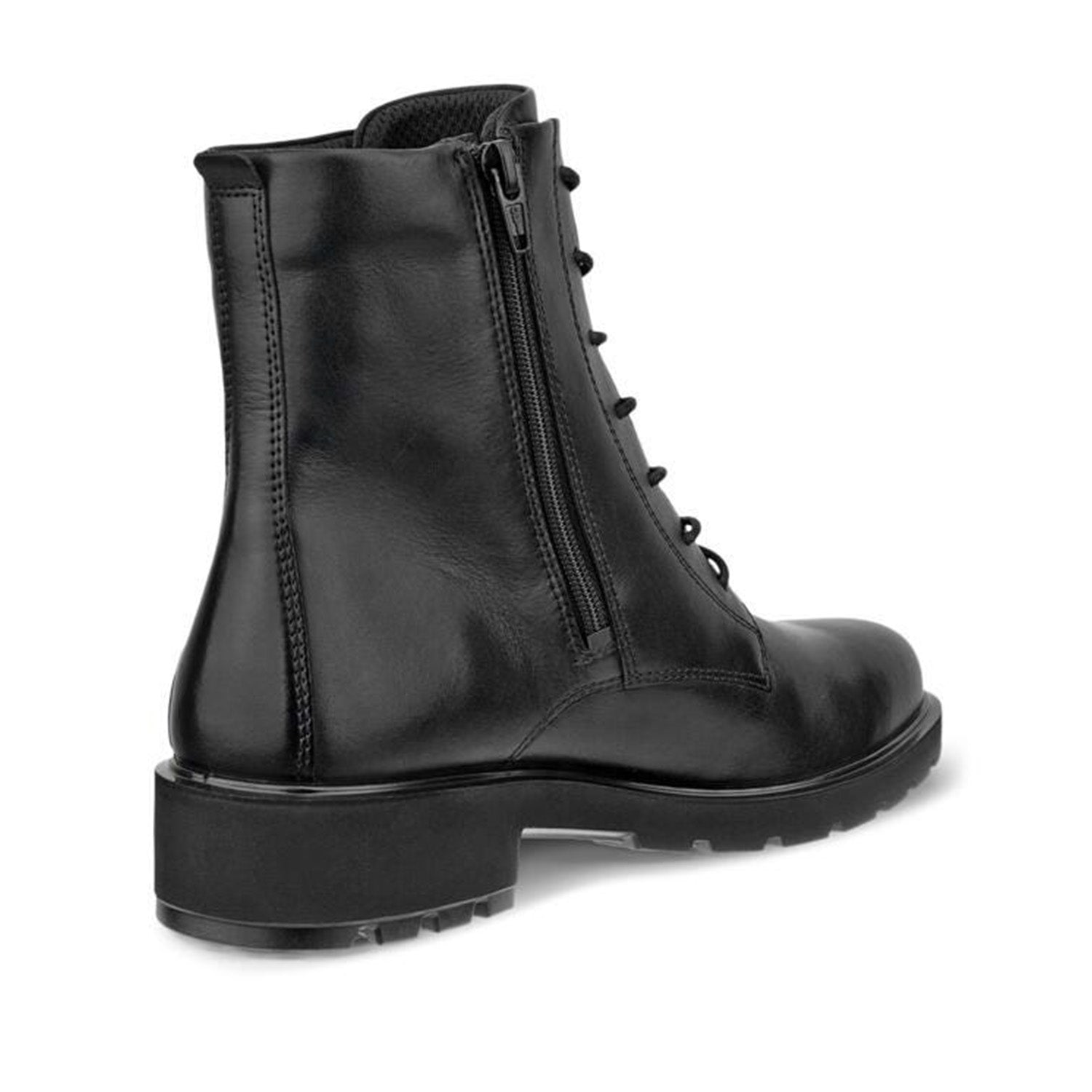 Bottes à lacets Ecco Metro Vienna pour femme, modèle 231303, couleur noire