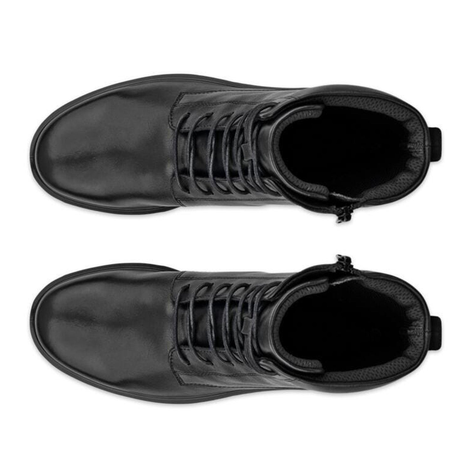 Bottes à lacets Ecco Metro Vienna pour femme, modèle 231303, couleur noire