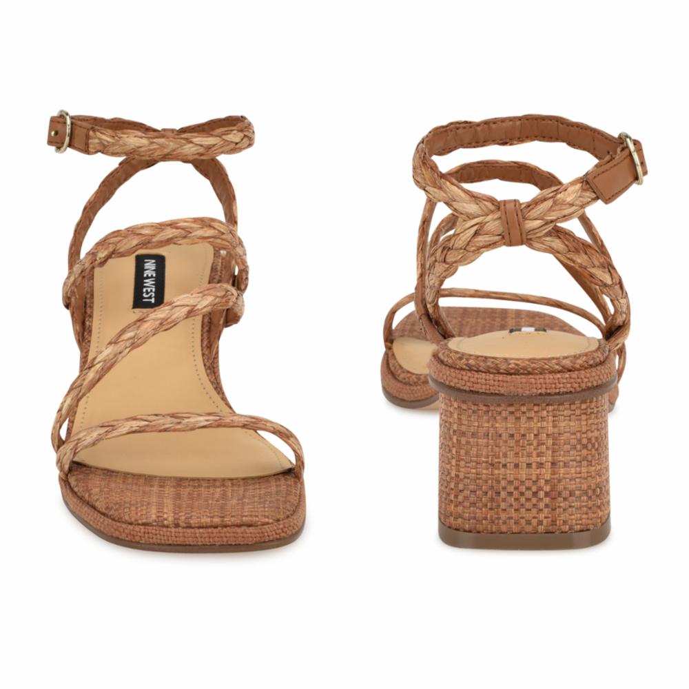 Emolly3 marron taille M pour femme de Nine West