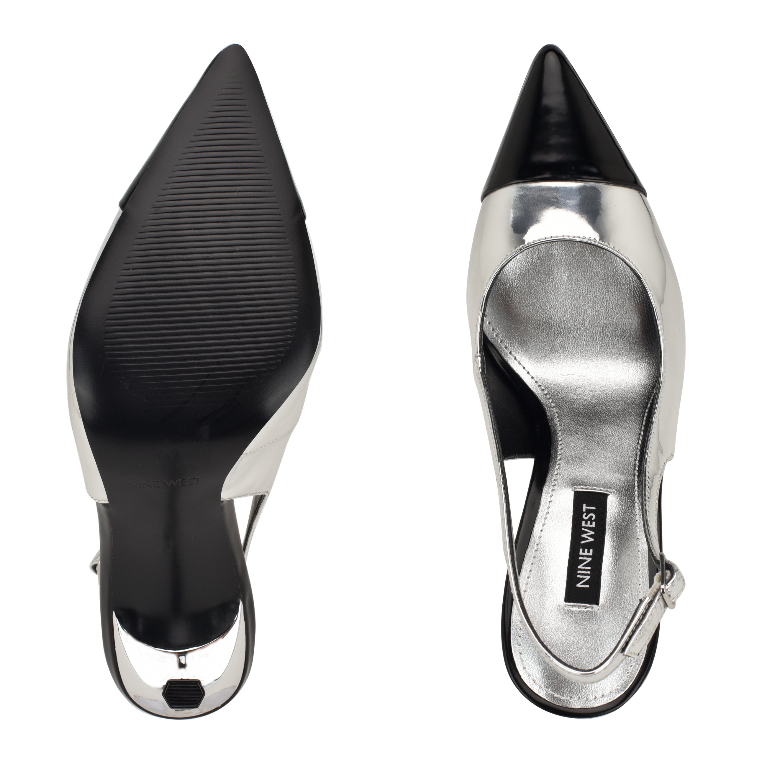 Nine West Women's Fabele3 M In Silver