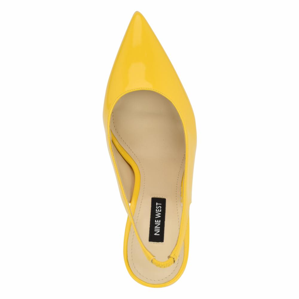 Nine West Women's Feather3 Yellow M