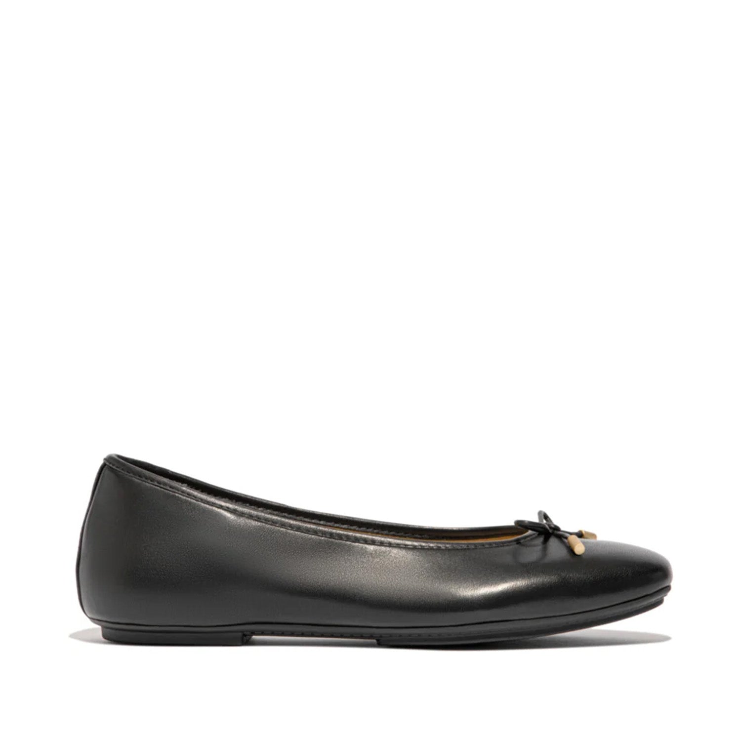 Fitflop Women's Delicato Bow Ballerina in Black