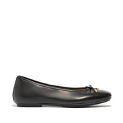 Fitflop Women's Delicato Bow Ballerina in Black