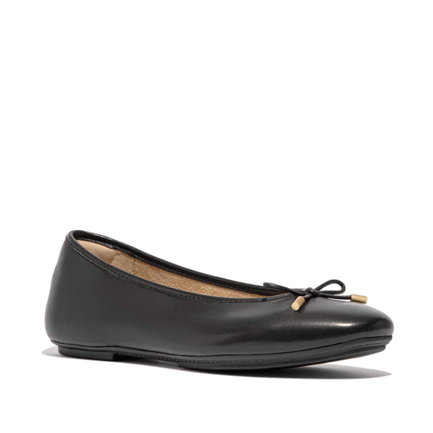 Fitflop Women's Delicato Bow Ballerina in Black