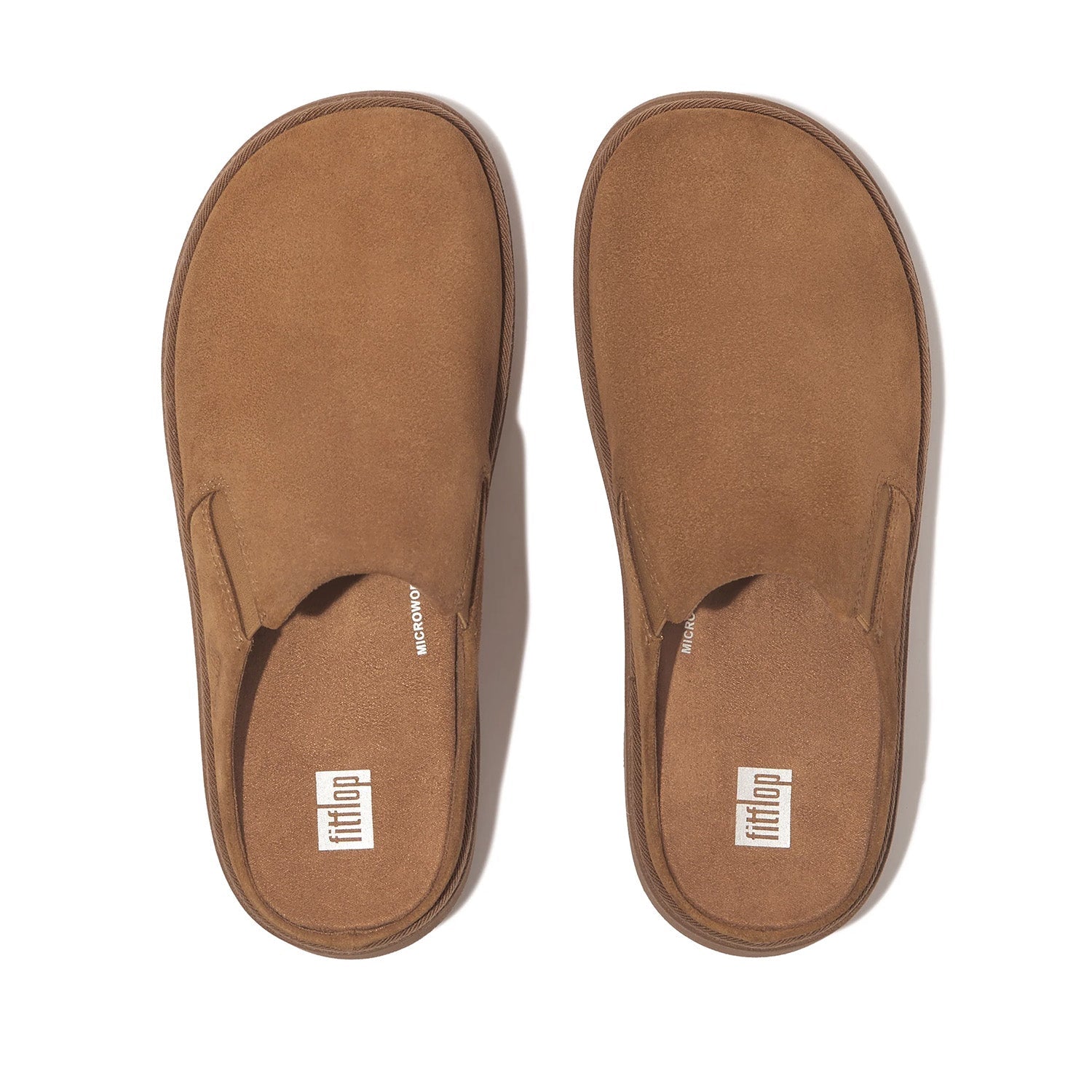 Fitflop Women's Gen-FF Suede Mules in Desert Tan