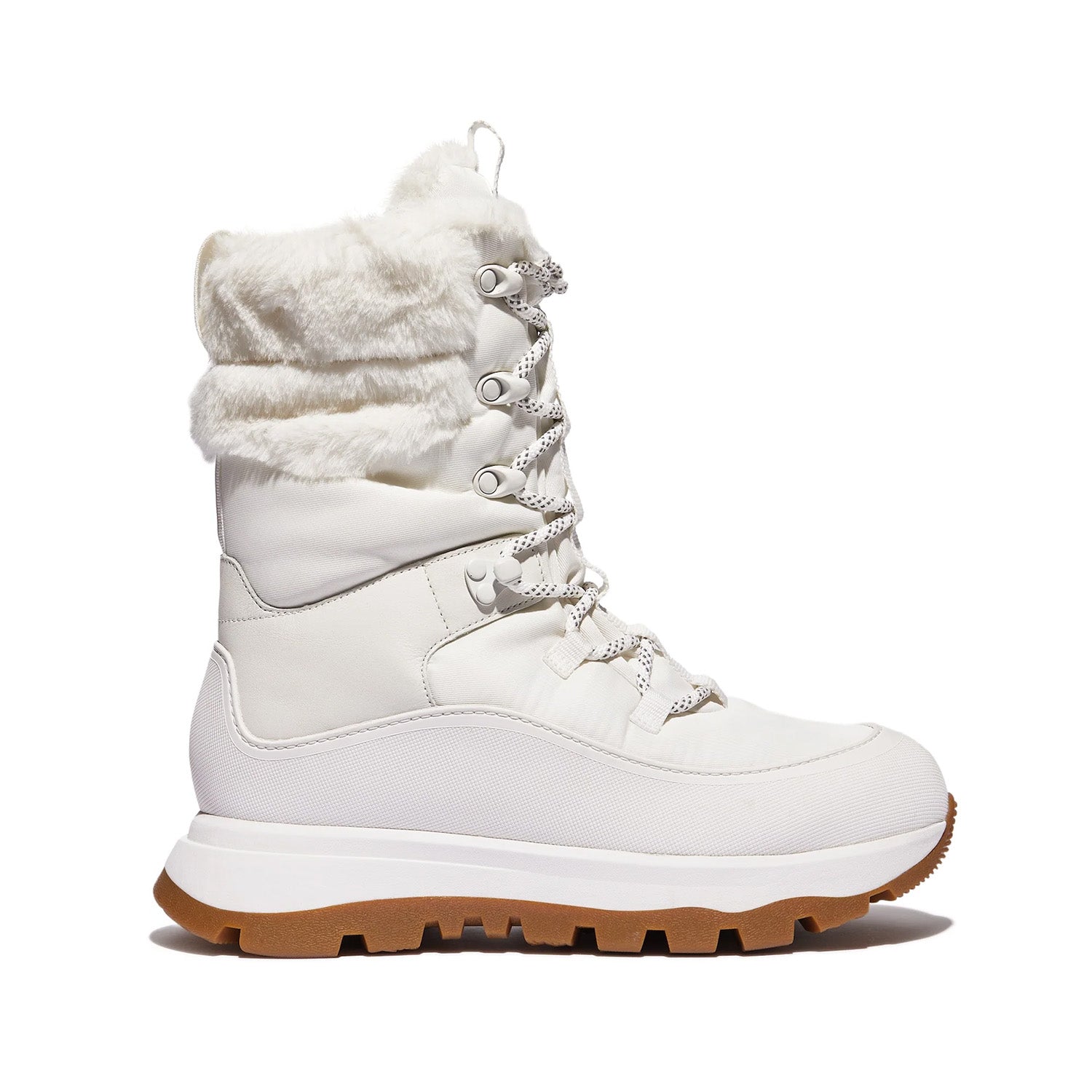 Fitflop Women's Neo D Hyker Boots in Urban White