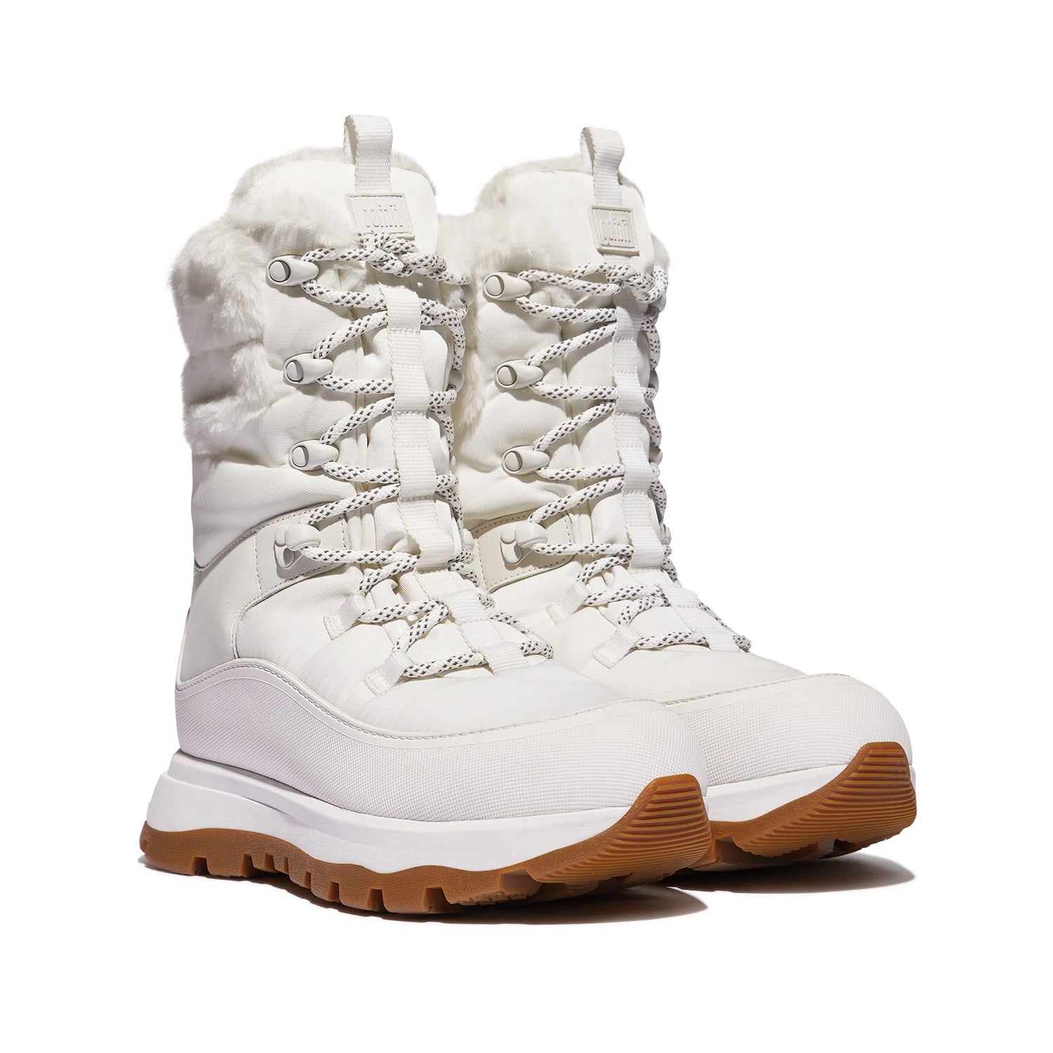Fitflop Women's Neo D Hyker Boots in Urban White