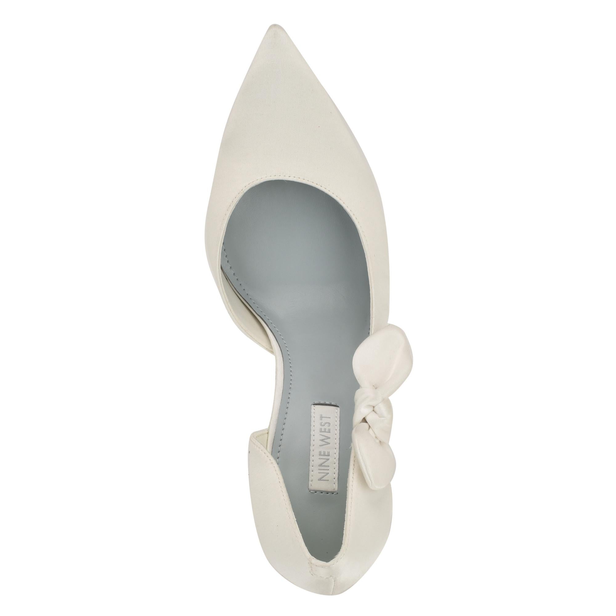 Chaussures Nine West Fhalon7 blanches pour femmes, taille M