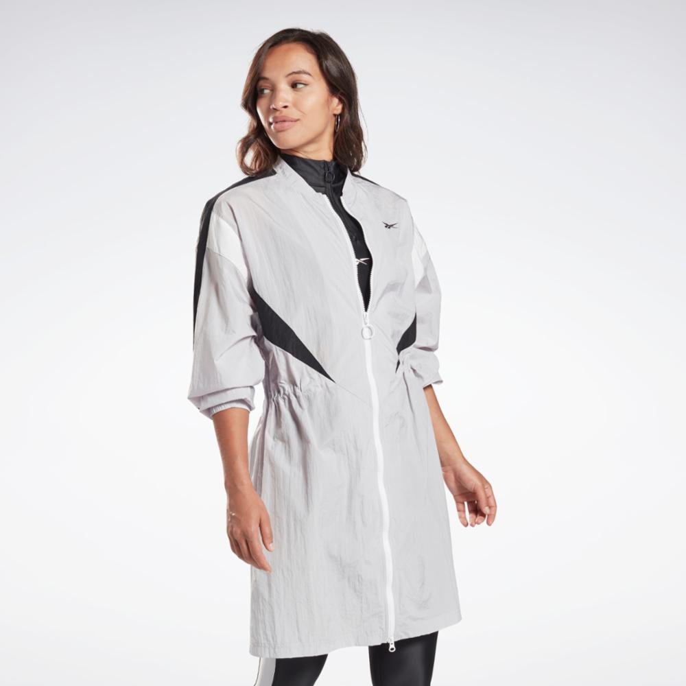 Reebok Apparel  Women's Sh Woven Jacket Reebok Training App Women Grey Reg